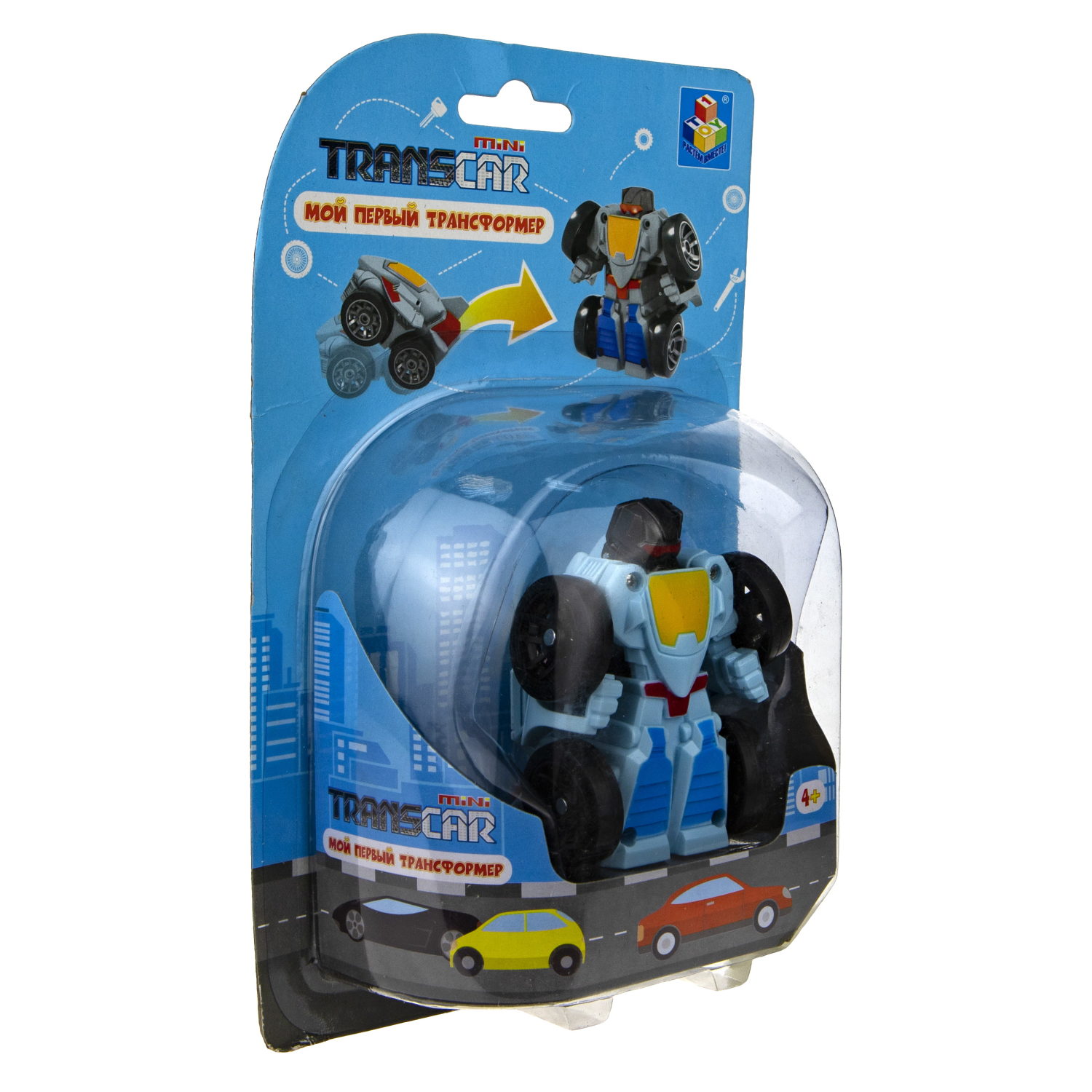 Трансформер 1TOY "Мой первый трансформер" Истребитель