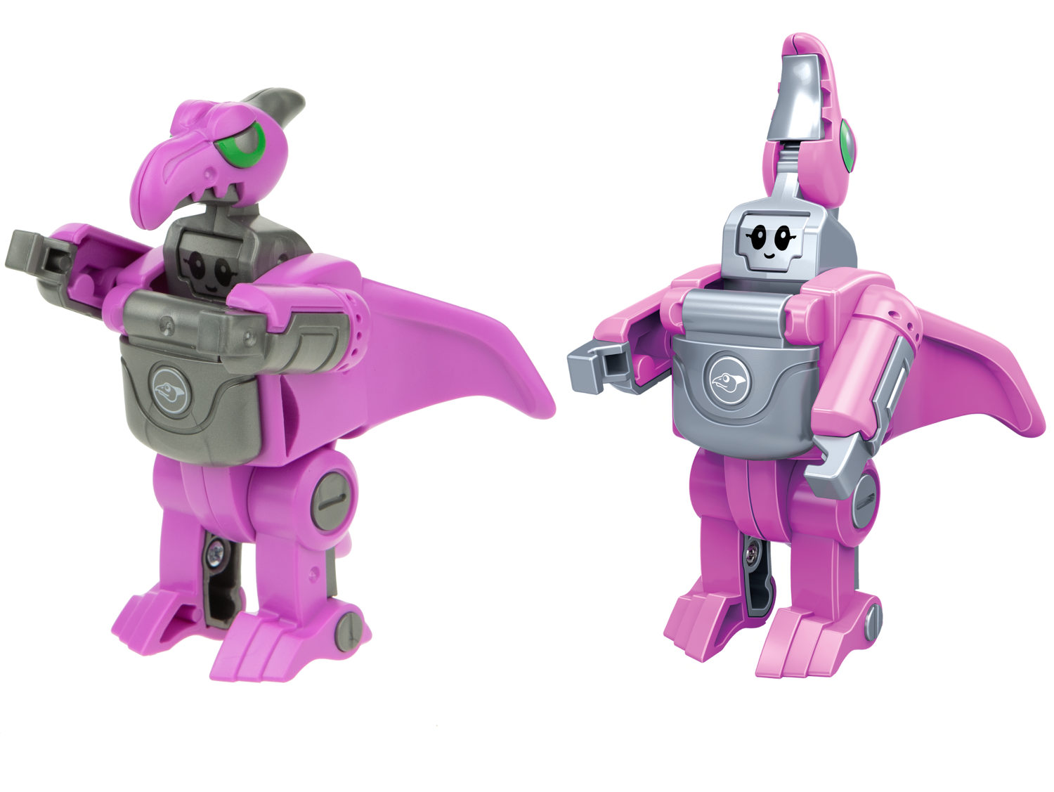 1toy Трансботы "Робозавры" (д/б 6 шт., в асс. 6 видов, из 6 шт. собирается большой робот)