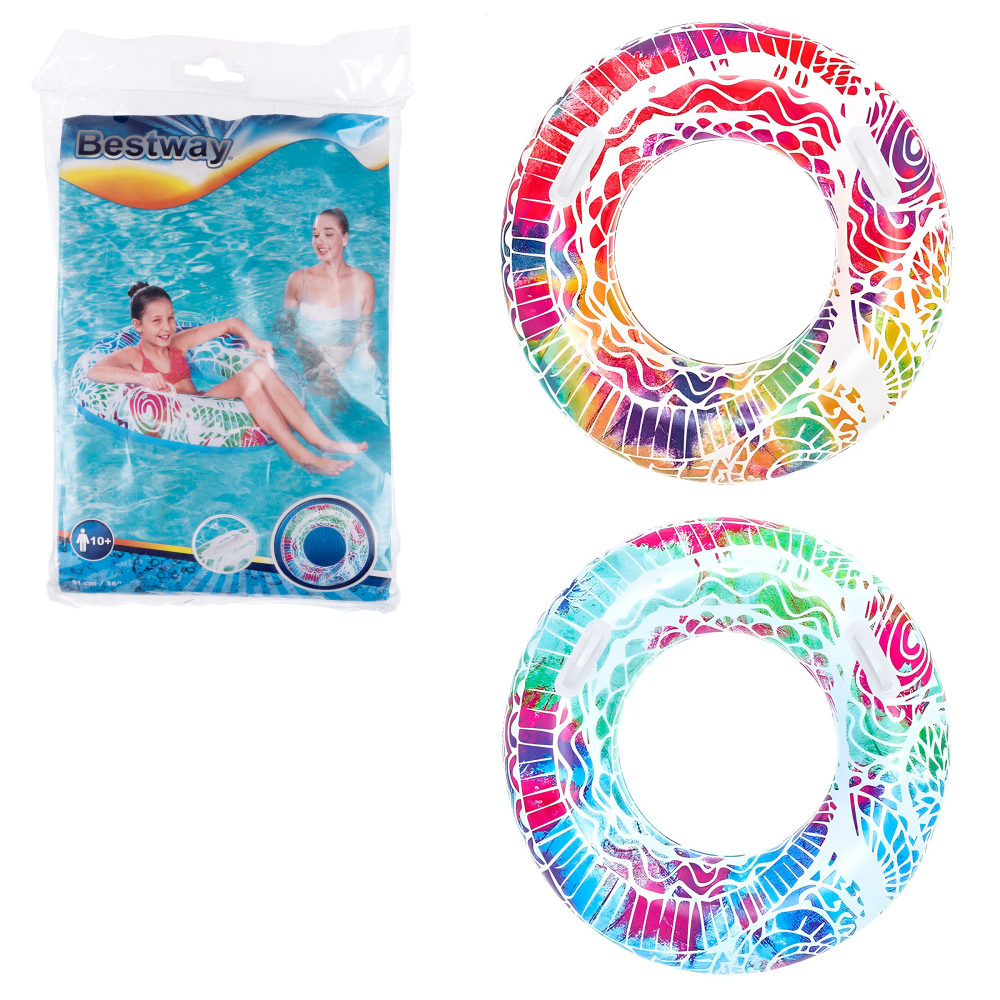Круг для плавания BestWay Лето, для детей, подростков, 91 см