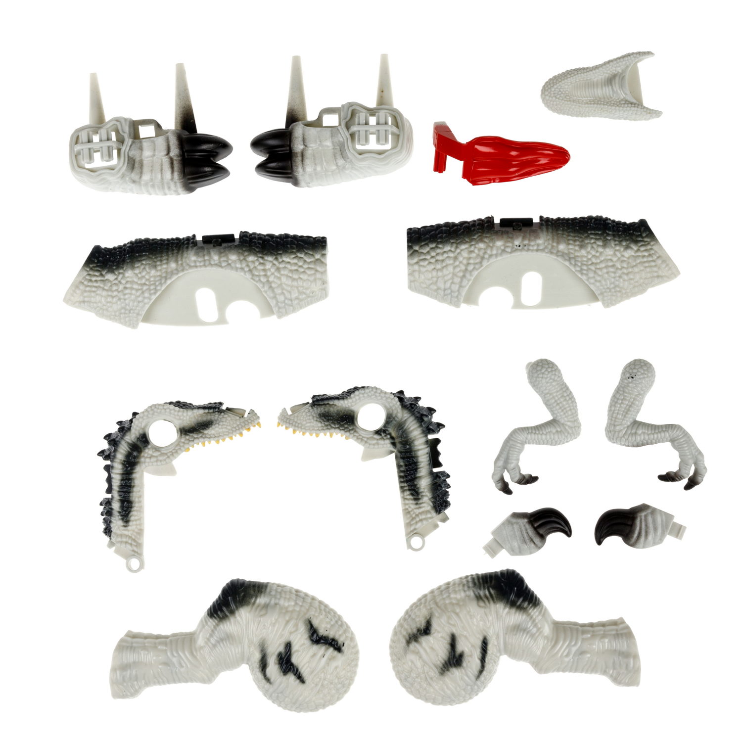 ЭКСПЕРИМЕНТАРИУМ сборная модель Констр-Монстр Велоцираптор, белый