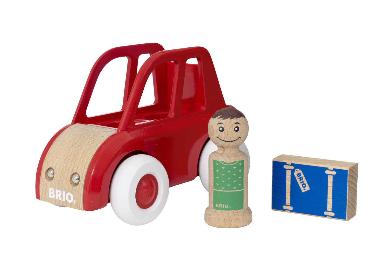 BRIO "Мой родной дом" Набор "Загородный автомобиль" (3 элемента) 17,2х7,8х9,9 см., кор. 20х14х10 см.