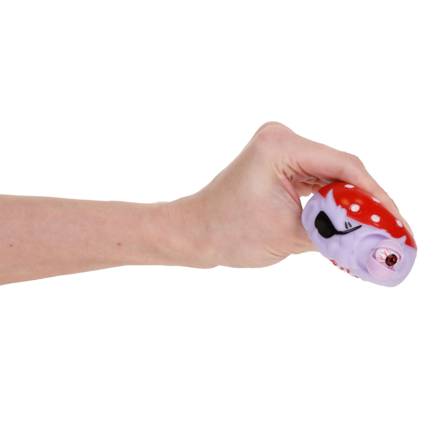 Игрушка антистресс для рук 1TOY пучеглаз Пираты, резиновая, мялка, жмякалка, для детей, для взрослого