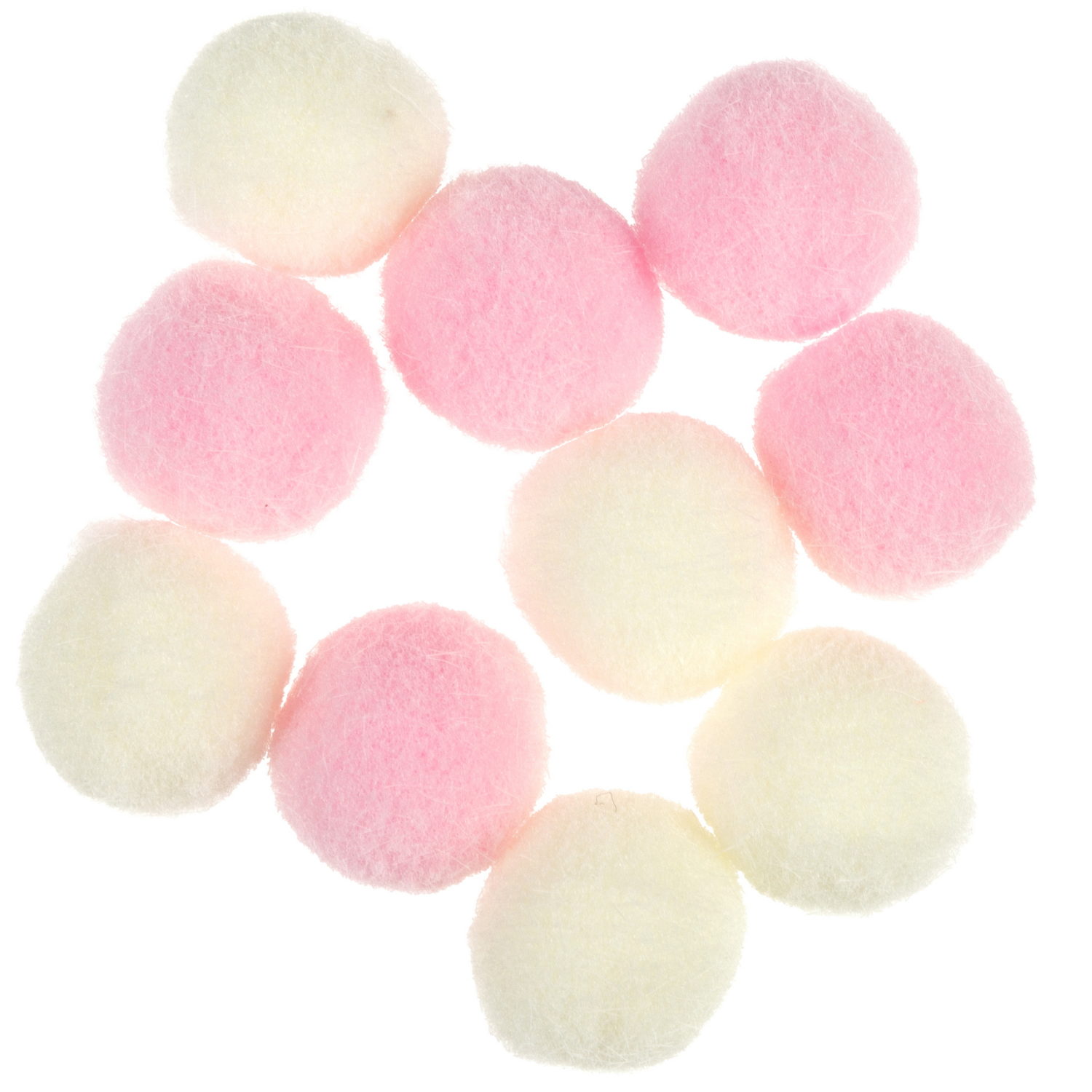 Таба лапа пушистая 1TOY Крутой замес, большая, 26х23,5х2 см, белая с розовым