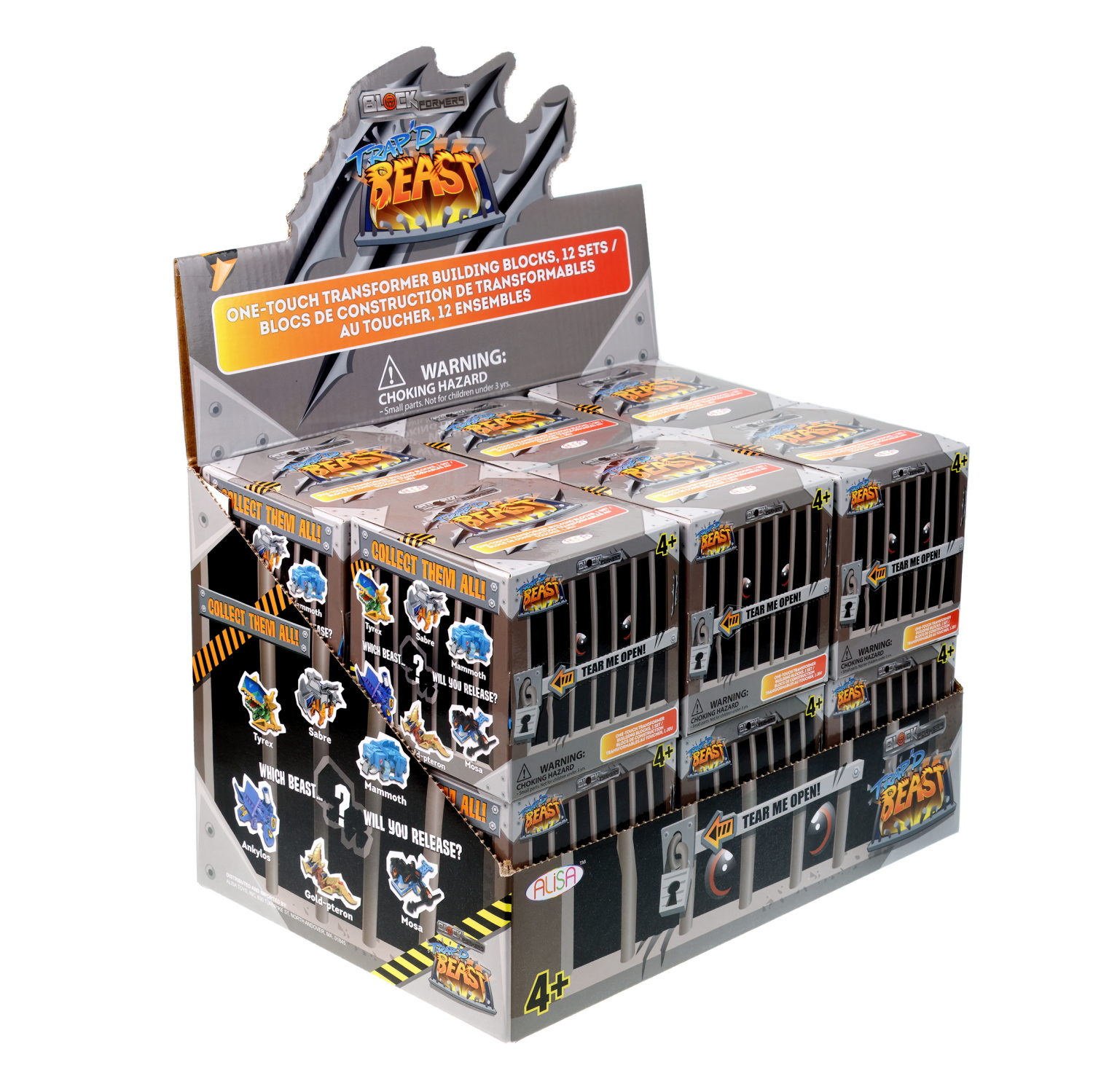 Конструктор 1TOY "Монстр в кубе", 12 видов, 1 шт.