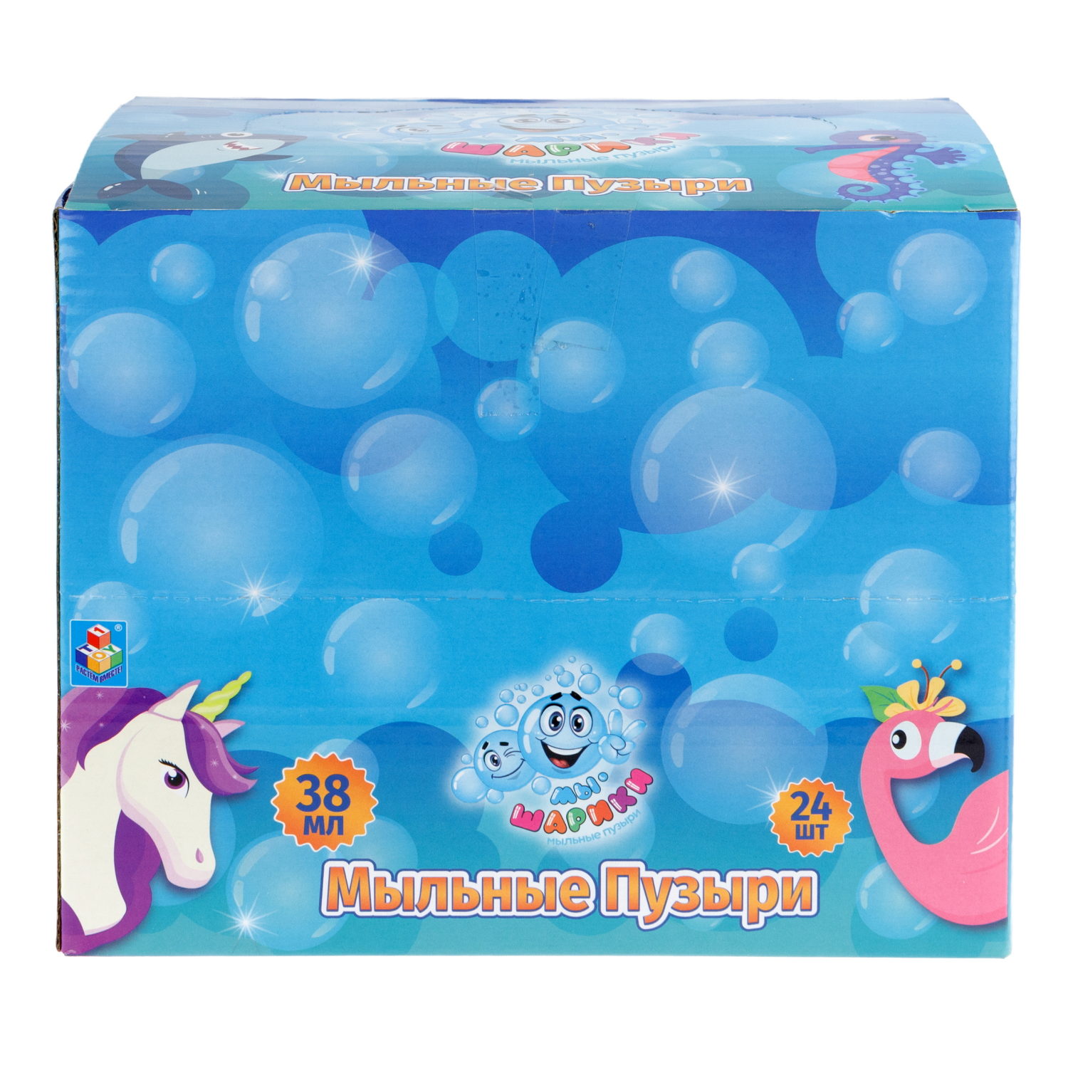 Мыльные пузыри 1TOY Мы-шарики! Кролик, 38 мл, в ассортименте