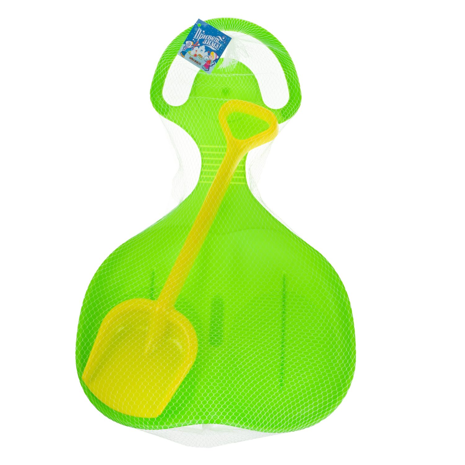 1toy набор (лопата 46 см+ледянка  57 см *40 см), цв. в асс-те