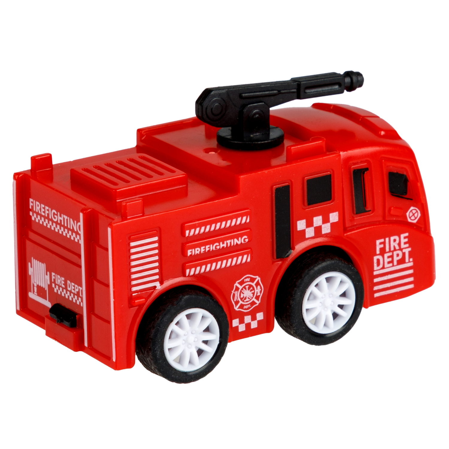 Игровой набор 1TOY Пазл-трек "Экстренные службы пожарная команда" с машинкой, 15 деталей