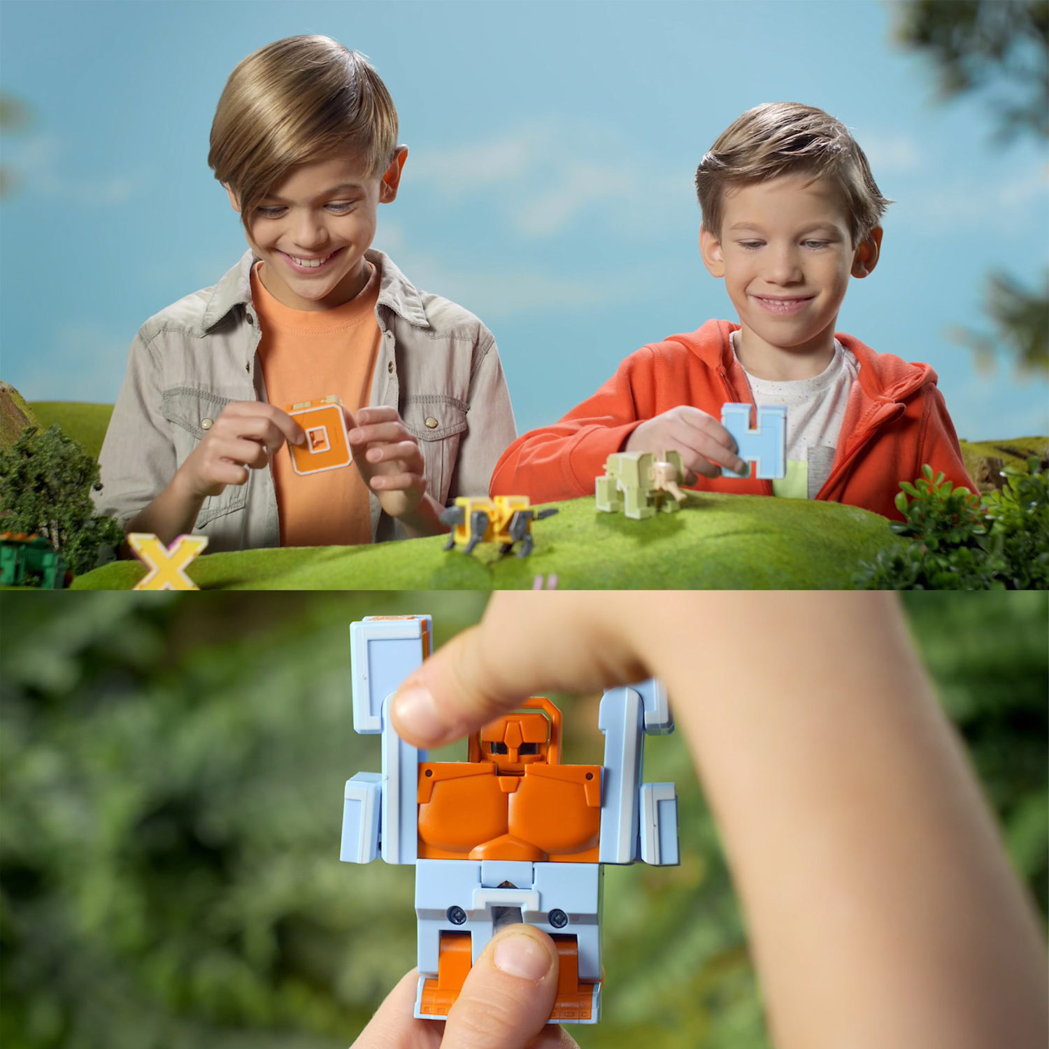 Трансформеры 1TOY, трансботы Lingvo Zoo, роботы, английские буквы от A до Z