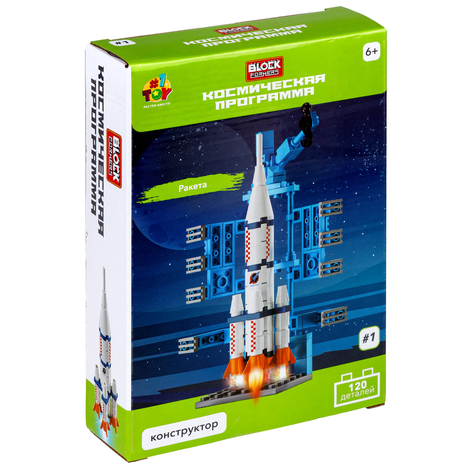 1TOY конструктор Blockformers "Космическая программа", в ассортименте 4 вида