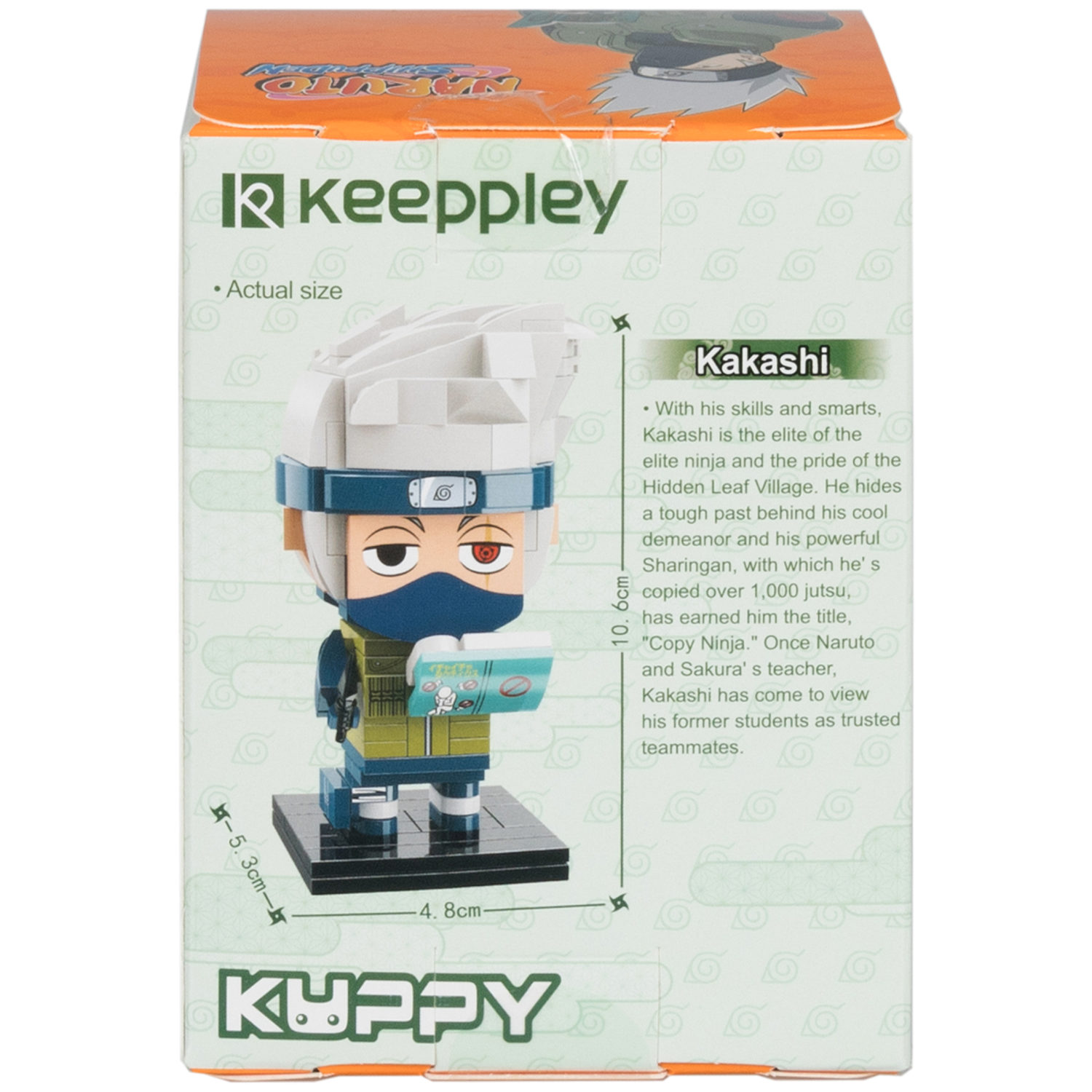 Naruto конструктор "Какаши Хатаке" для мальчиков и девочек, 170 деталей