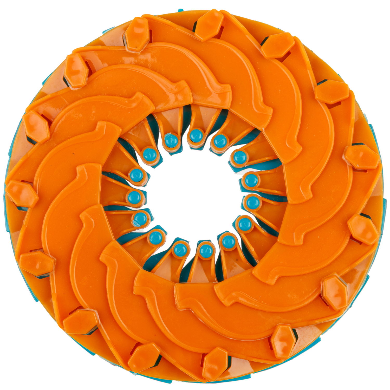 Фрисби складной 1TOY 12/25 см, с принтом, бульдог