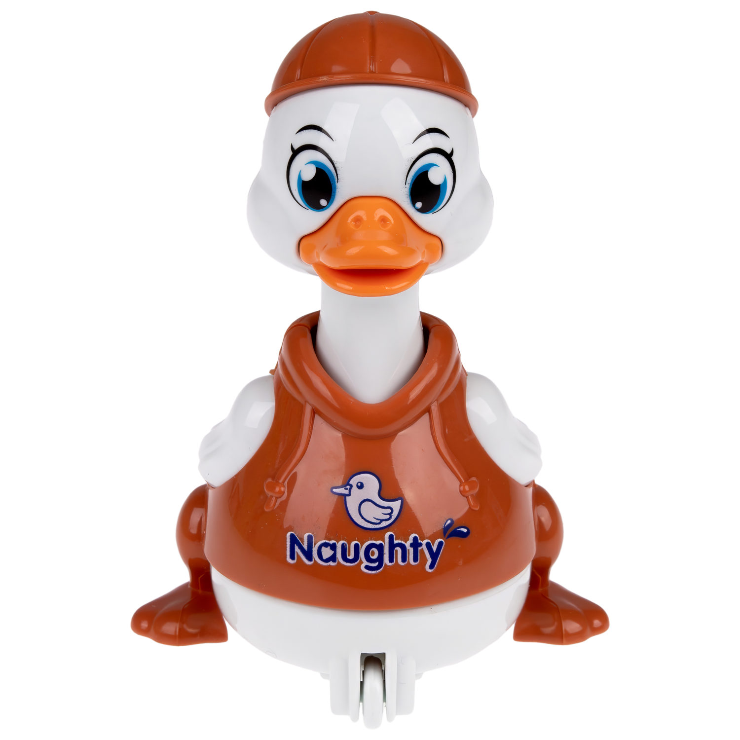 Инерционная игрушка 1TOY Побегушки Гусь, цвет в ассортименте