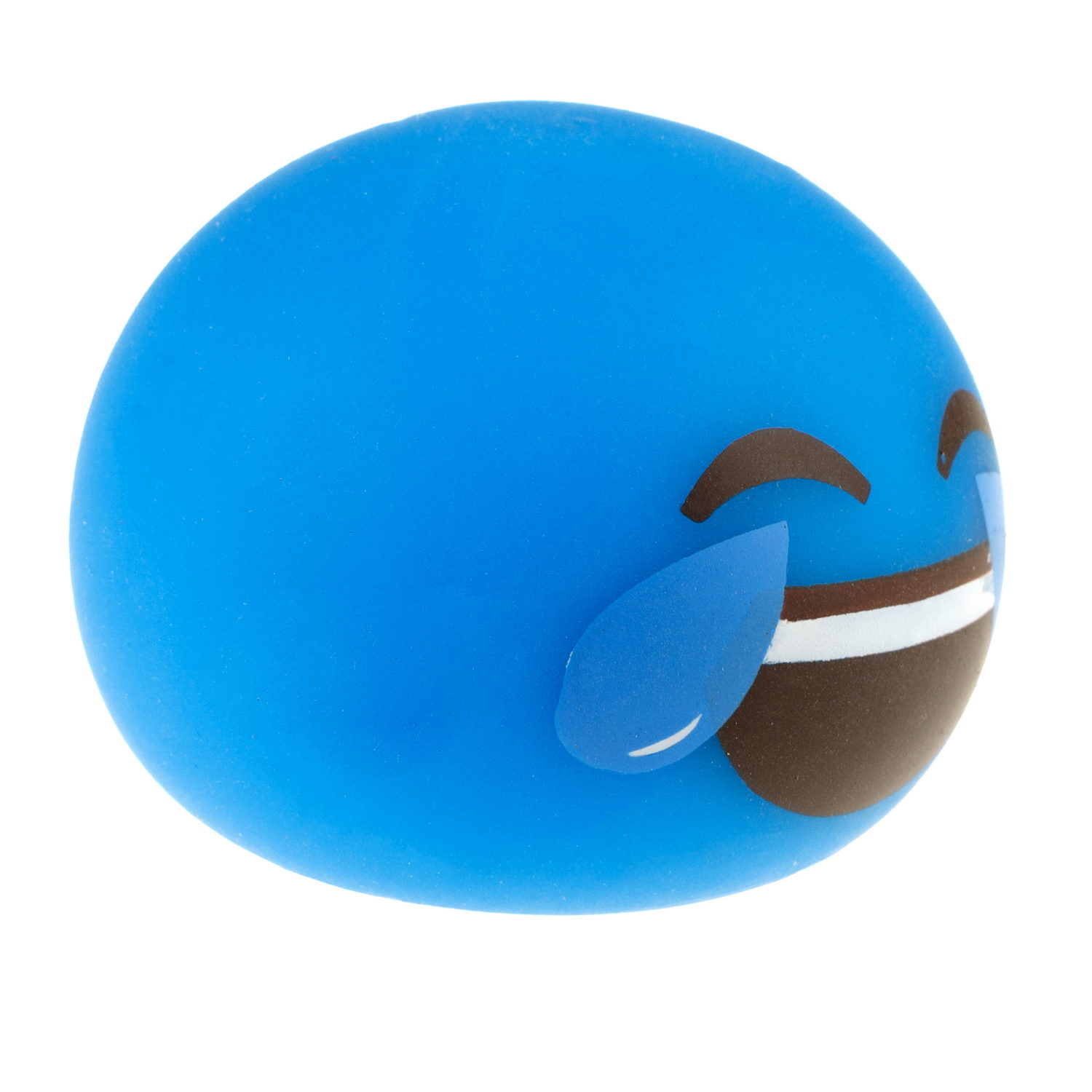 1TOY Крутой замес, игрушка-антистресс, шар смайлики 6 см, 4 вида в в ассортименте, 1 шт.