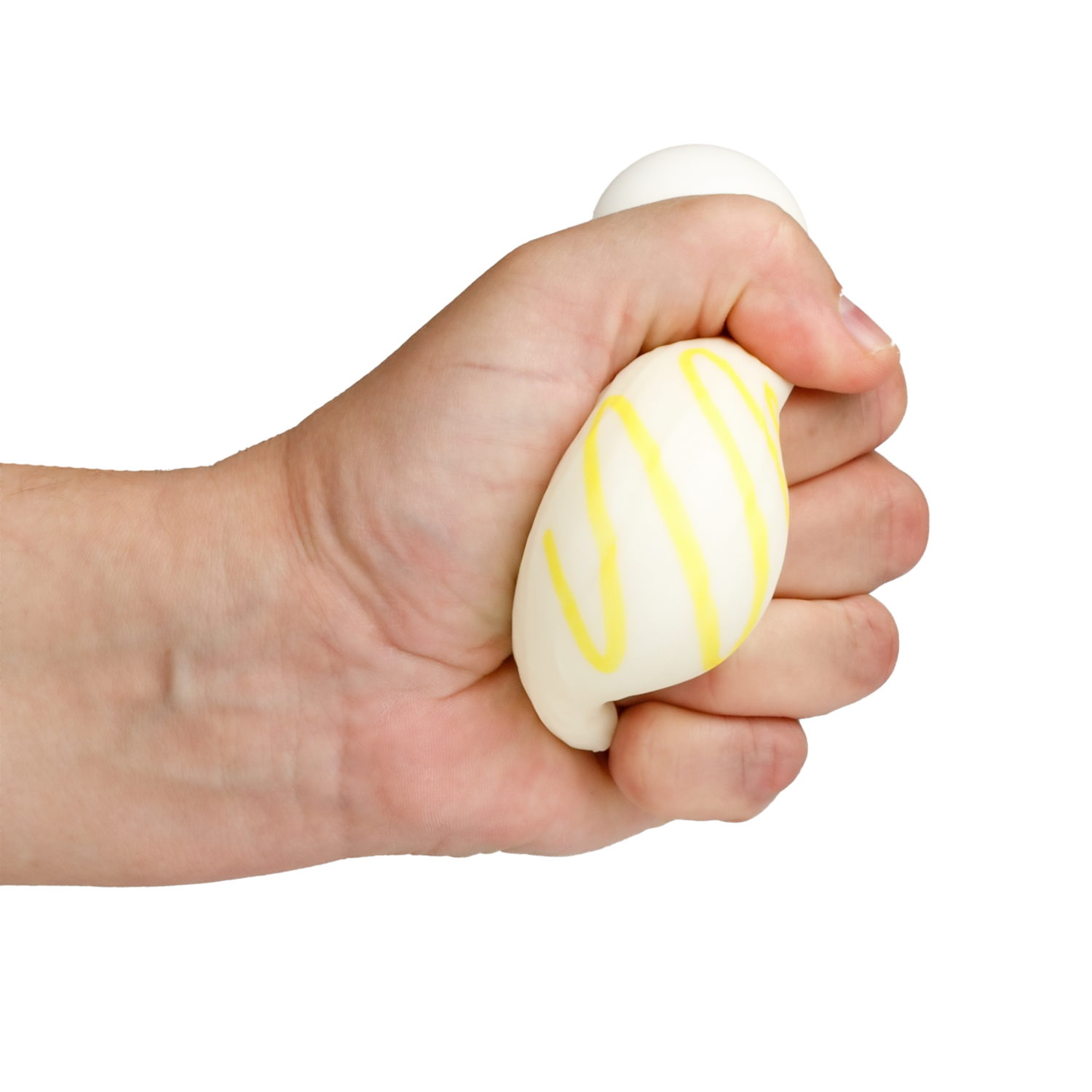 Антистресс-игрушка 1TOY Крутой замес Залиплющ Макарошка, 8х7,5х2,5 см, в ассортименте