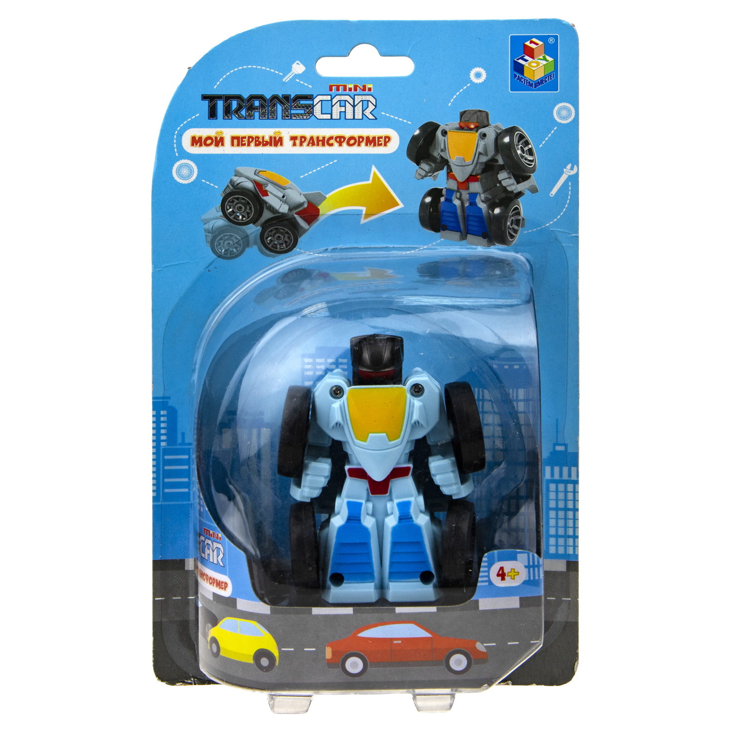 Трансформер 1TOY "Мой первый трансформер" Истребитель