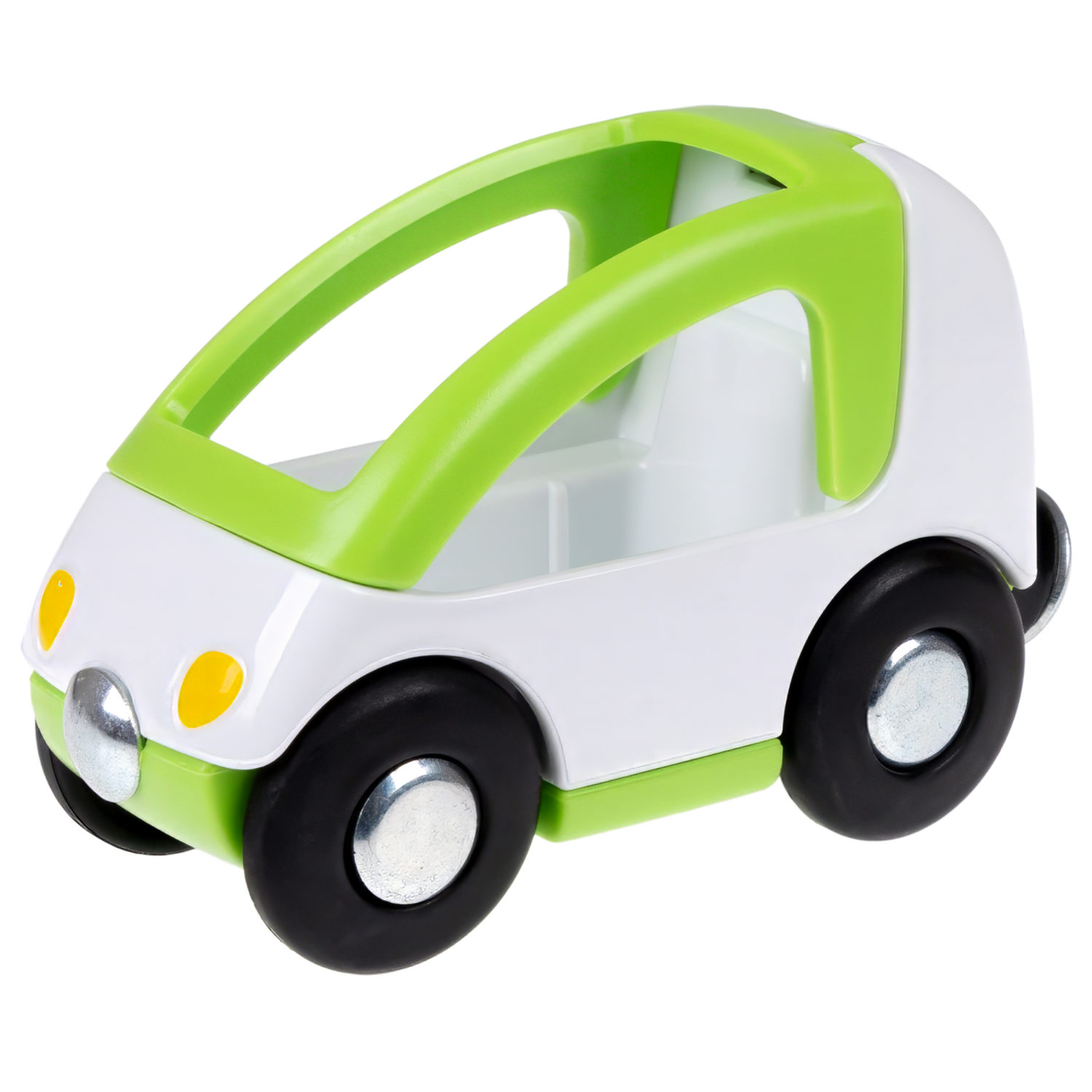 Деревянная железная дорога 1TOY GOODOK с электропоездом, 57 элементов