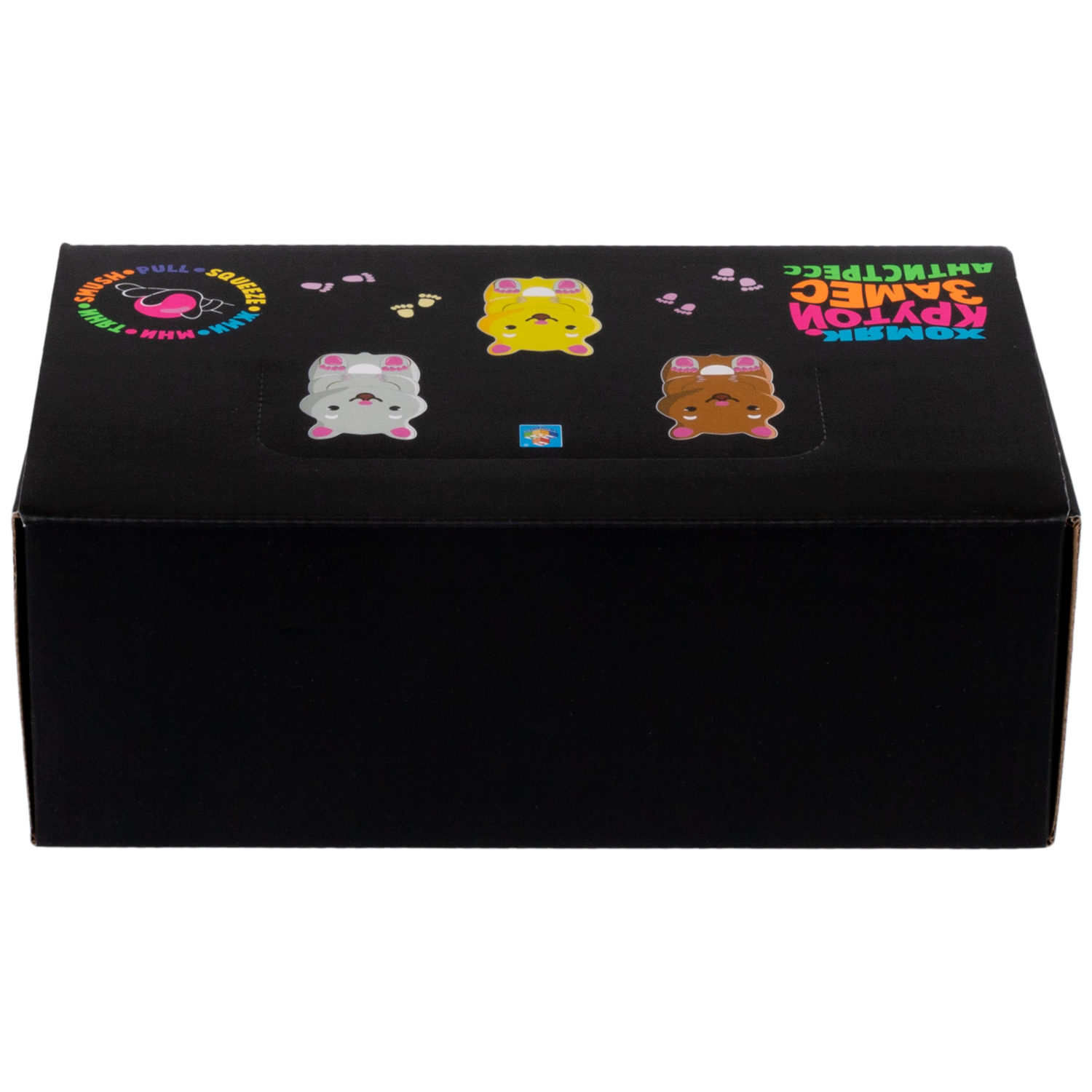 Игрушка-антистресс 1TOY Крутой замес, хомяк, в ассортименте, 7,5х5,5 см