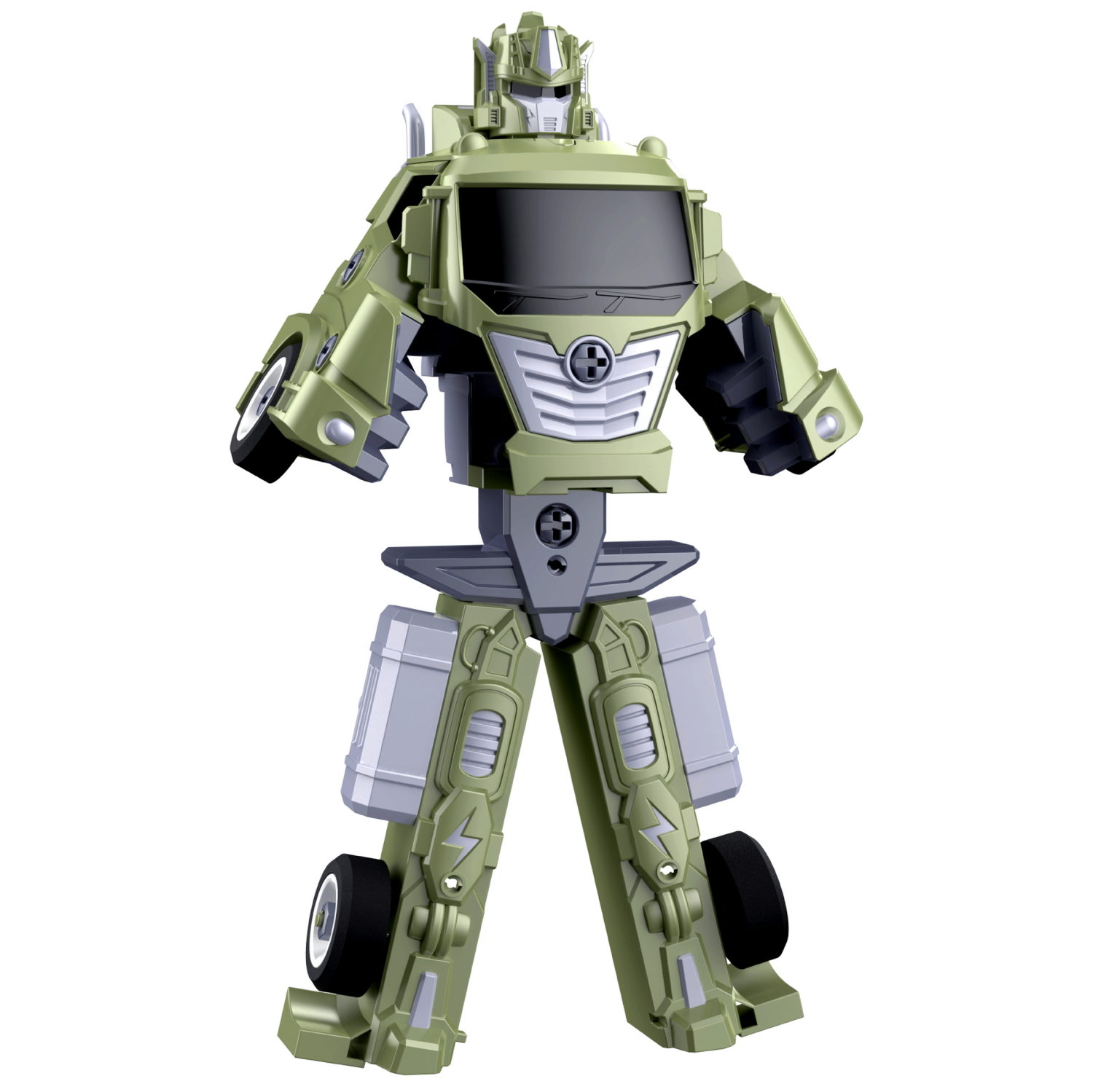 1toy Транспаркинг парковка-грузовик трансформер "Военная техника"