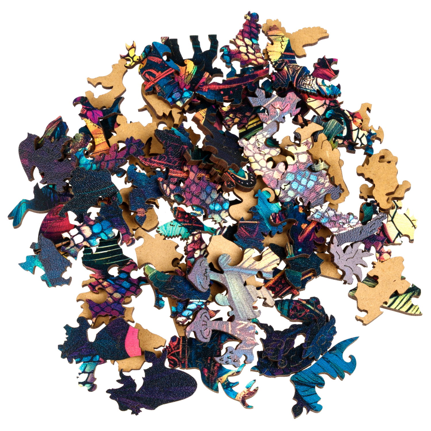 Деревянные пазлы Collection Animation Мистическая змея, 222 детали