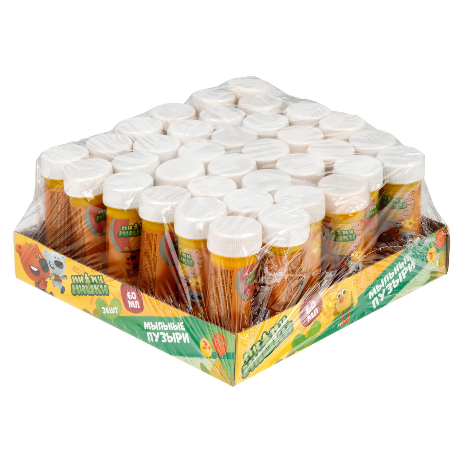 Мыльные пузыри 1TOY Ми-ми-мишки, 60 мл