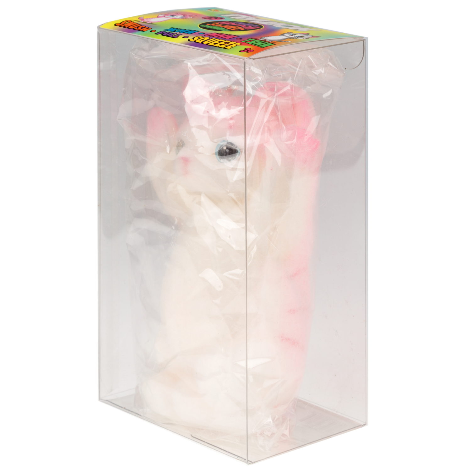 Таба сквиш 1TOY Крутой замес Пушок Кот, 20х10 см