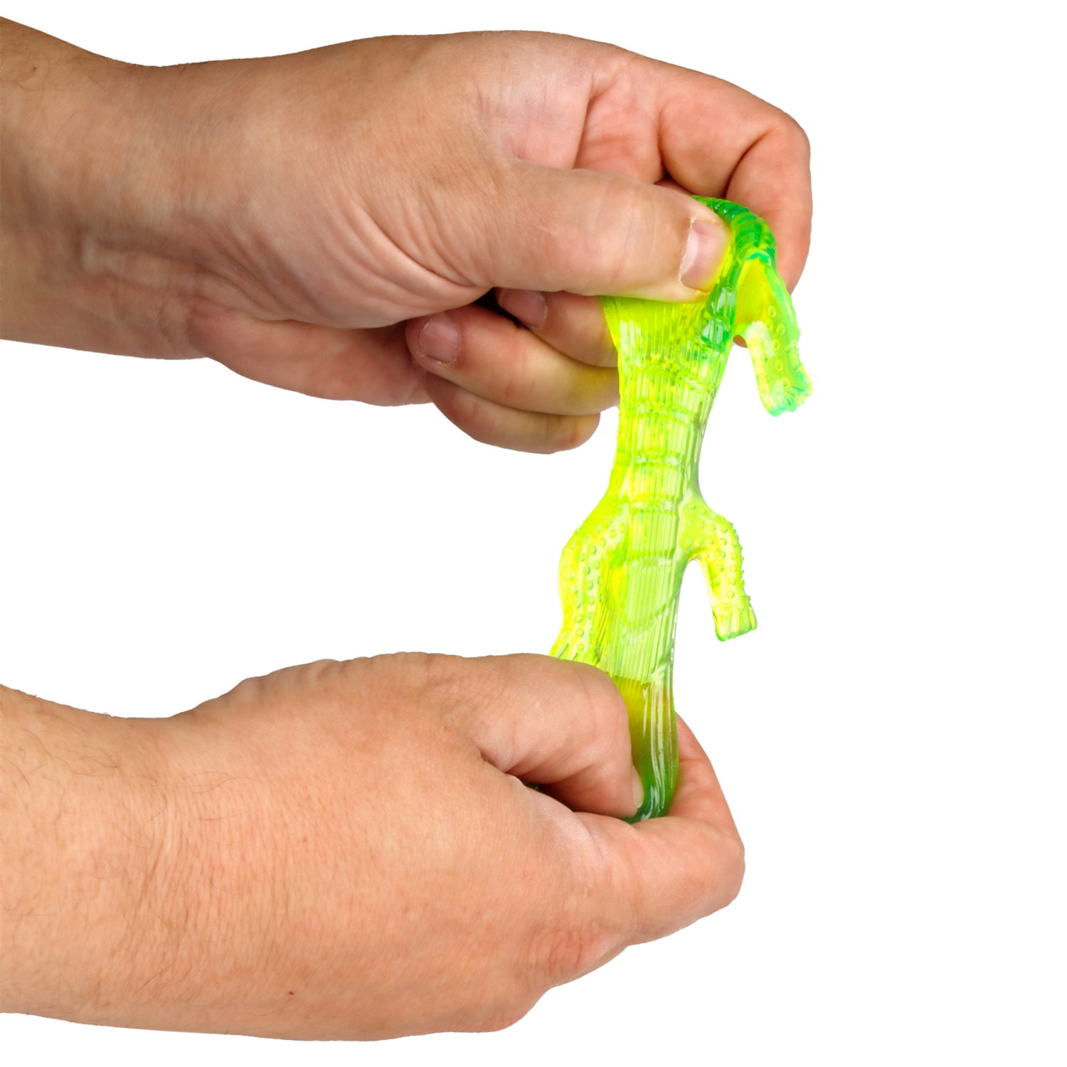 Жмяка липучая 1TOY Залипуха Крокодил, лизун