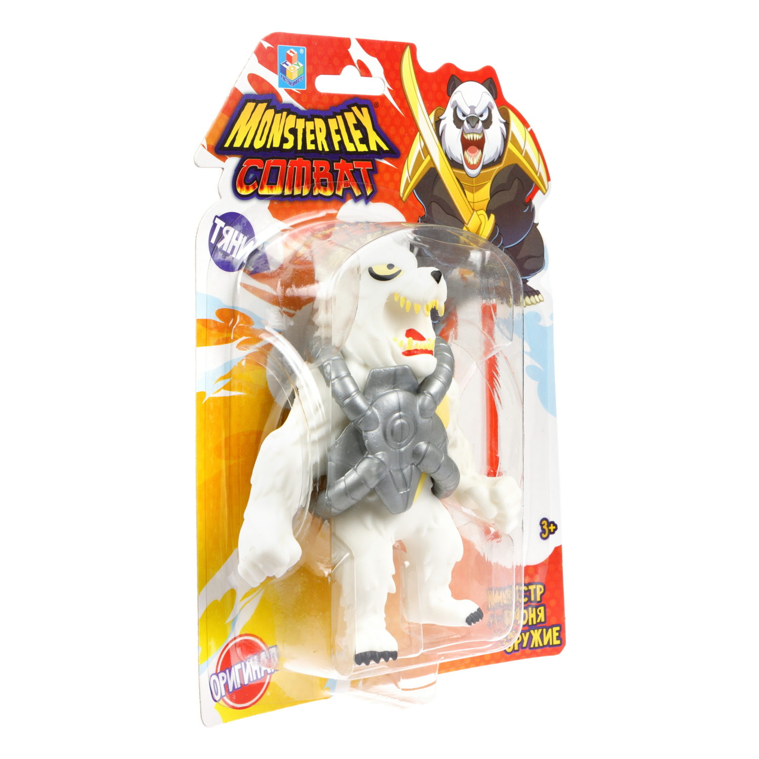 Тянущиеся фигурки 1TOY Monster Flex Combat Космический Оборотень, монстр тянучка, 15 см