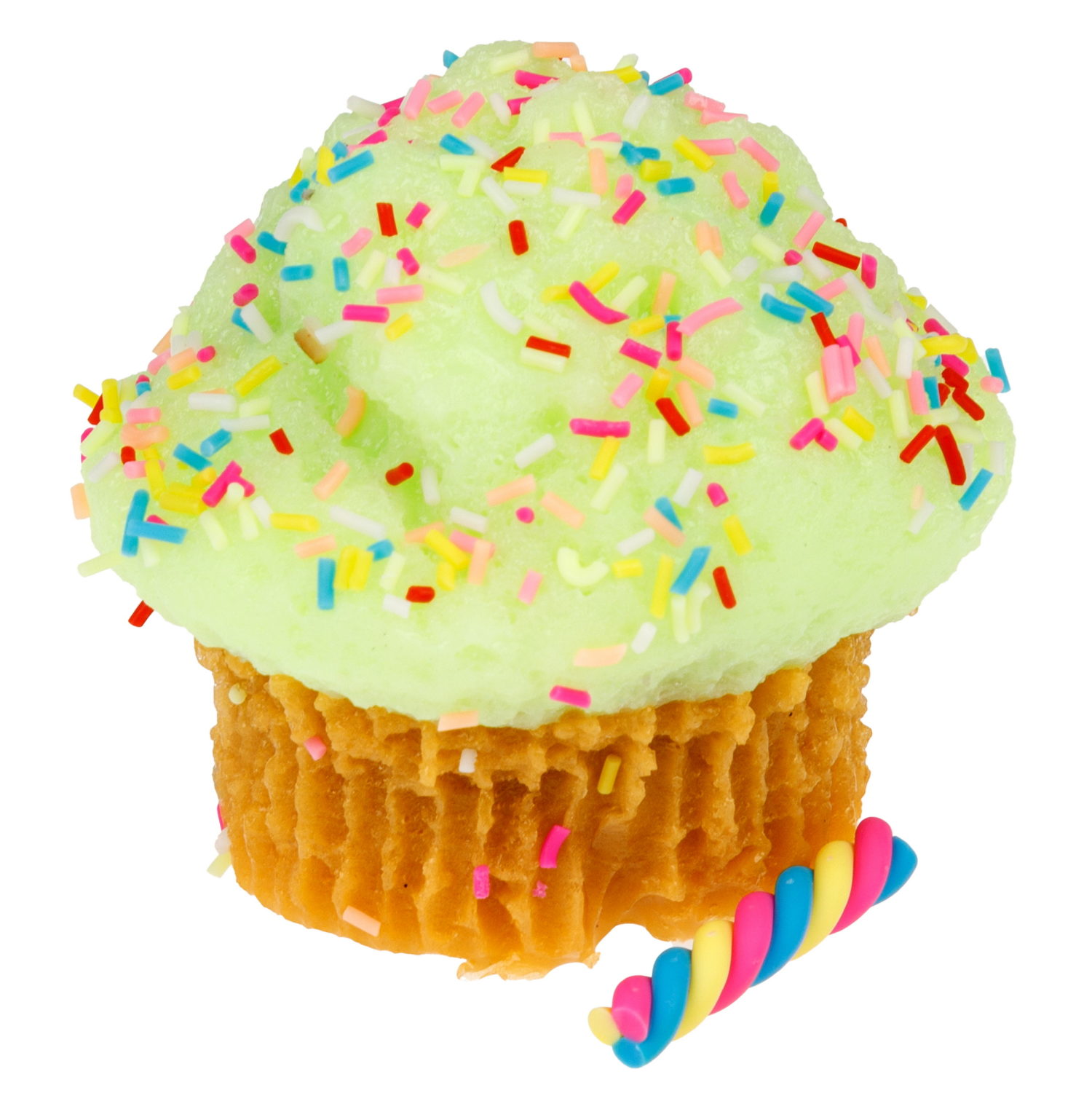 Игрушка-антистресс 1TOY Крутой замес «Няшка-вкусняшка», «Кекс с посыпкой», с колокольчиком, в ассортименте