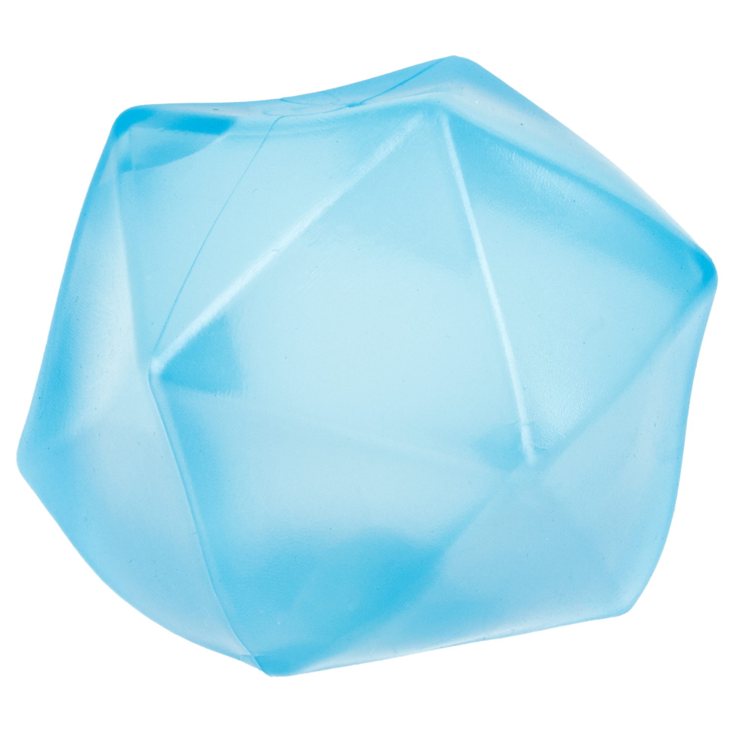 Антистресс-игрушка 1TOY Крутой замес Супергель шар полигональный,  в ассортименте, 6 см