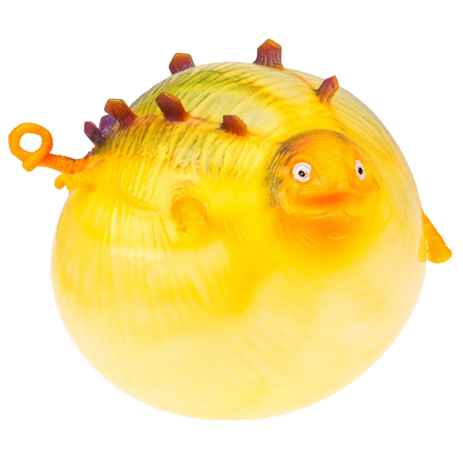 Игрушка ДУТИКИ 1TOY Динозавры, максимальный размер 30 см, 4 вида, оранжевый