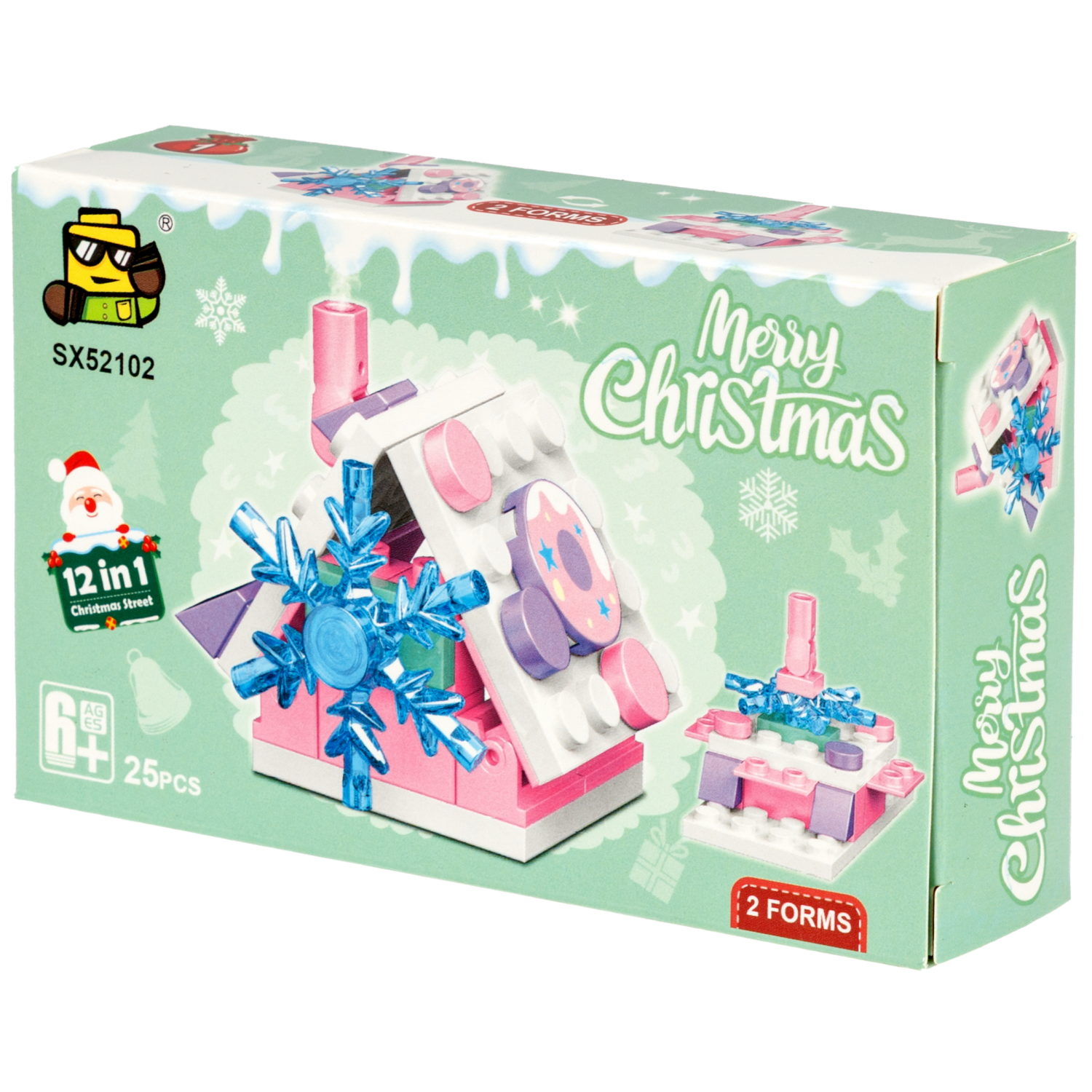 Конструктор 1TOY Blockformers С Новым годом! 12 видов, от 23 до 29 деталей