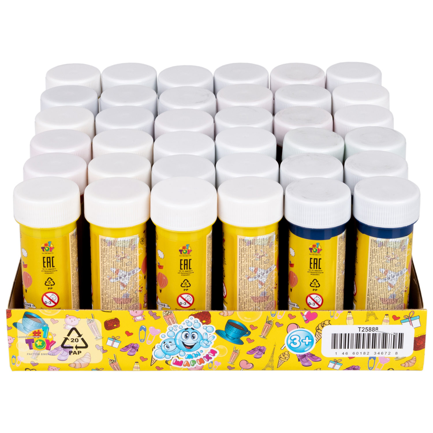 Мыльные пузыри 1TOY Мы-шарики!, 60 мл