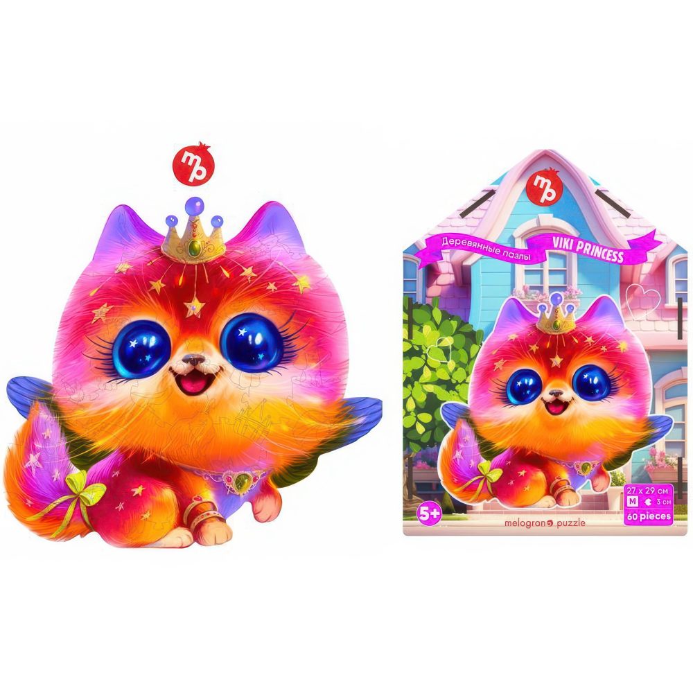 Пазлы Collection Animals Принцесса Викки, 60 деталей
