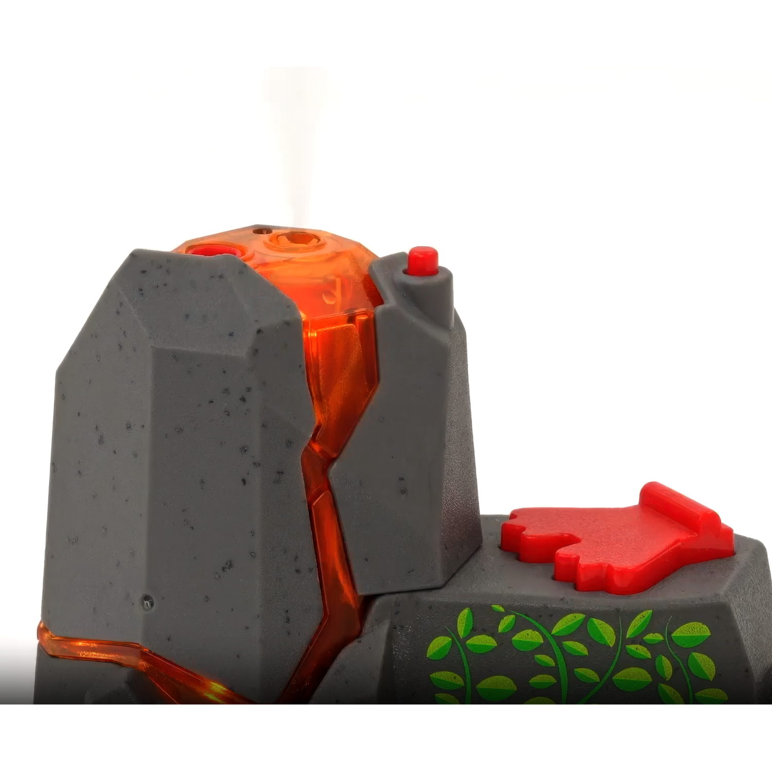 Динозавр и извергающийся вулкан BRIO со светом, звуком, паром, для деревянной железной дороги