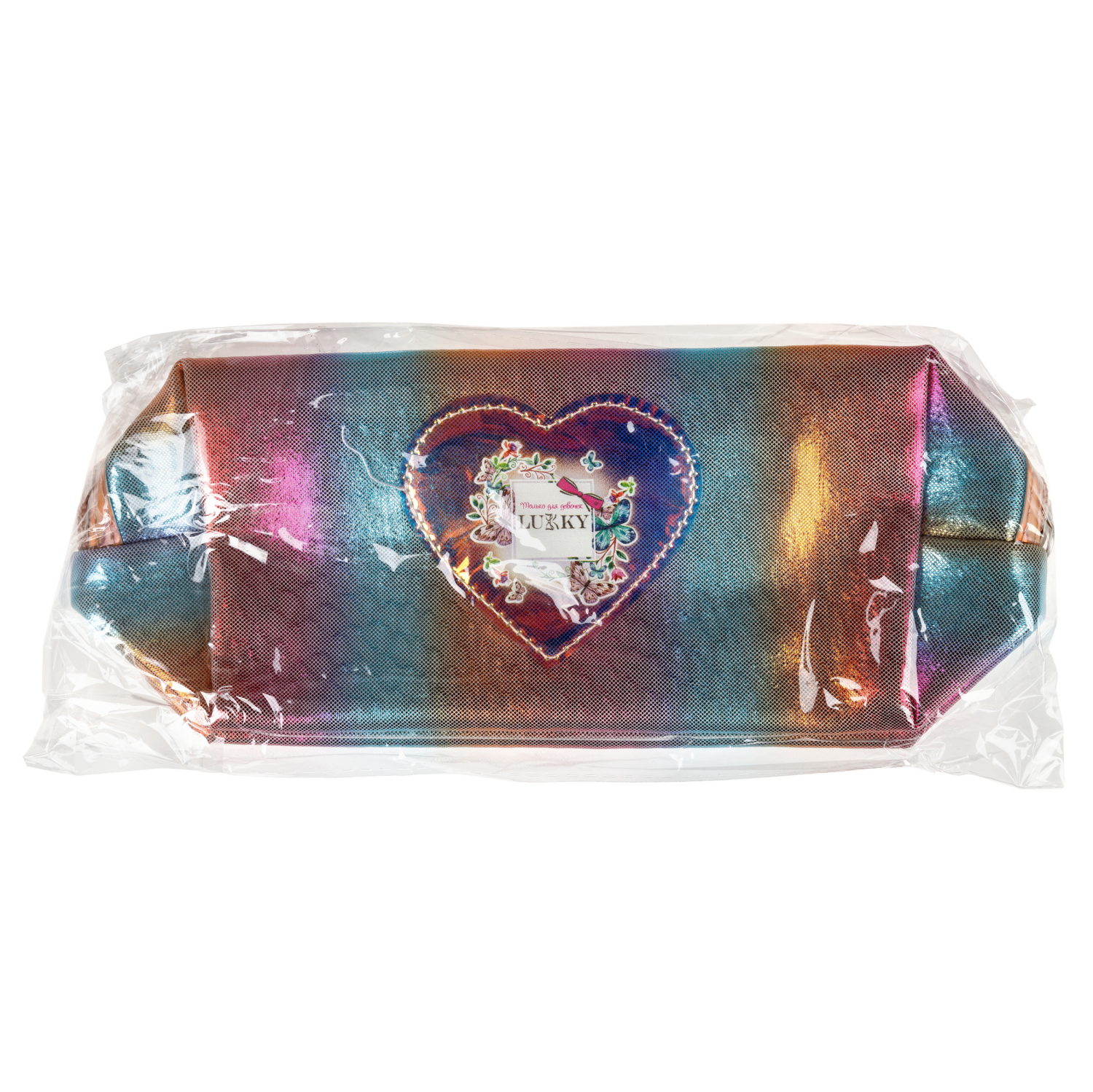 Косметичка блестящая Space Gradient, 18*10*8 см