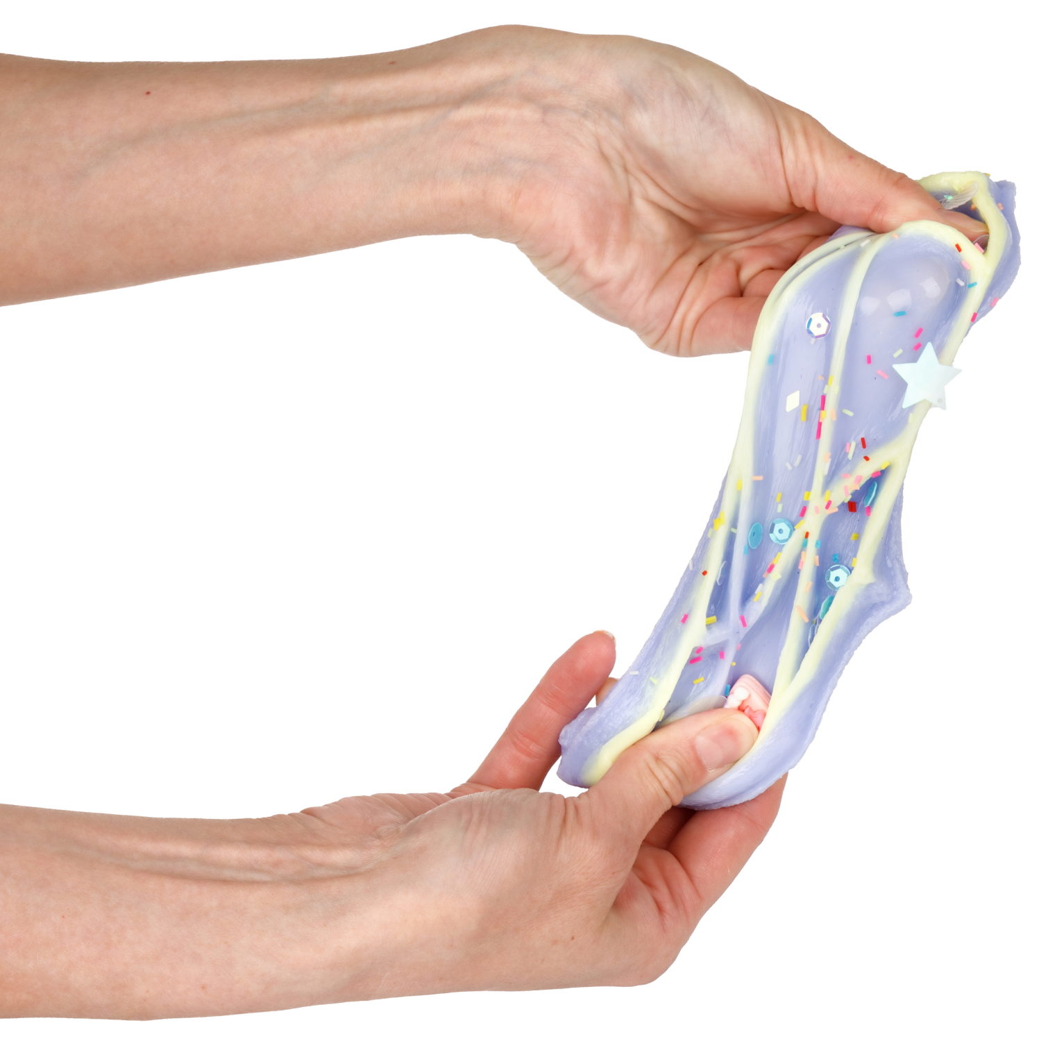 Игрушка-антистресс 1TOY Крутой замес «Няшка-вкусняшка», «Вафля бельгийская с посыпками», с колокольчиком, в ассортименте