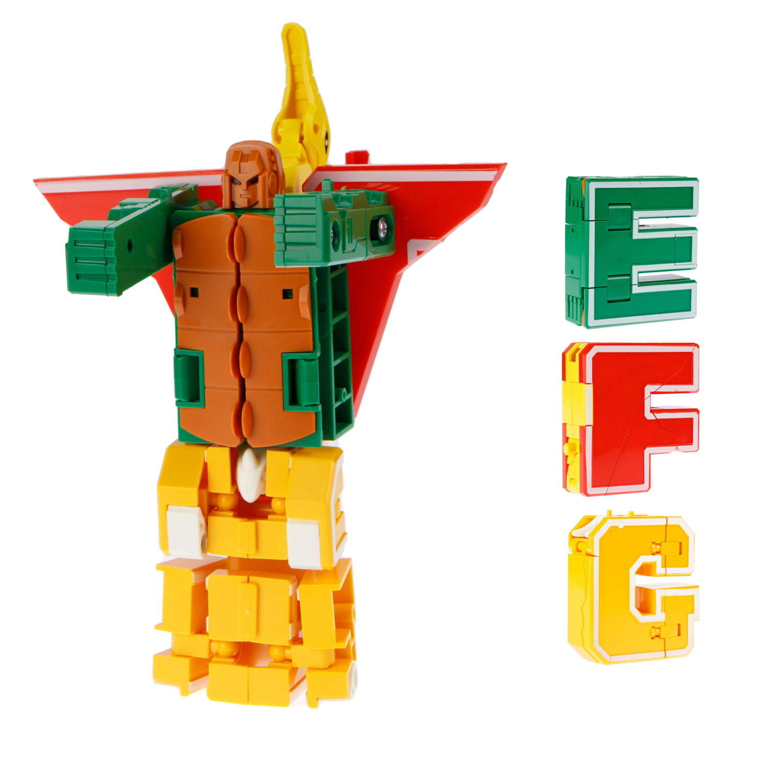 Трансформеры 1TOY, трансботы Lingvo Zoo, роботы, английские буквы от A до Z