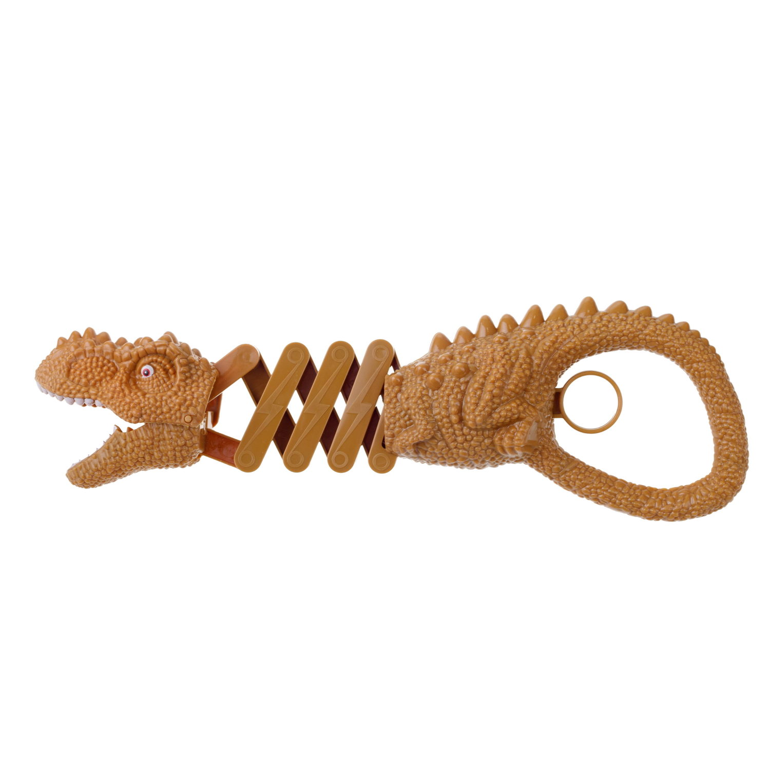 1TOY Хваталка в виде головы животного 24 см., 8 видов в ассорт., бирка, сетка