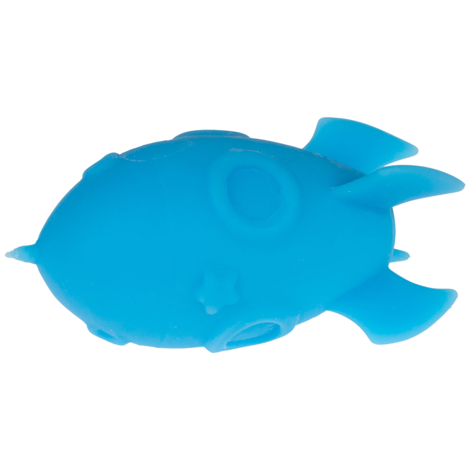 Антистресс-игрушка для рук 1TOY Крутой замес Ракета, жмякалка, мялка, 11 см, синяя