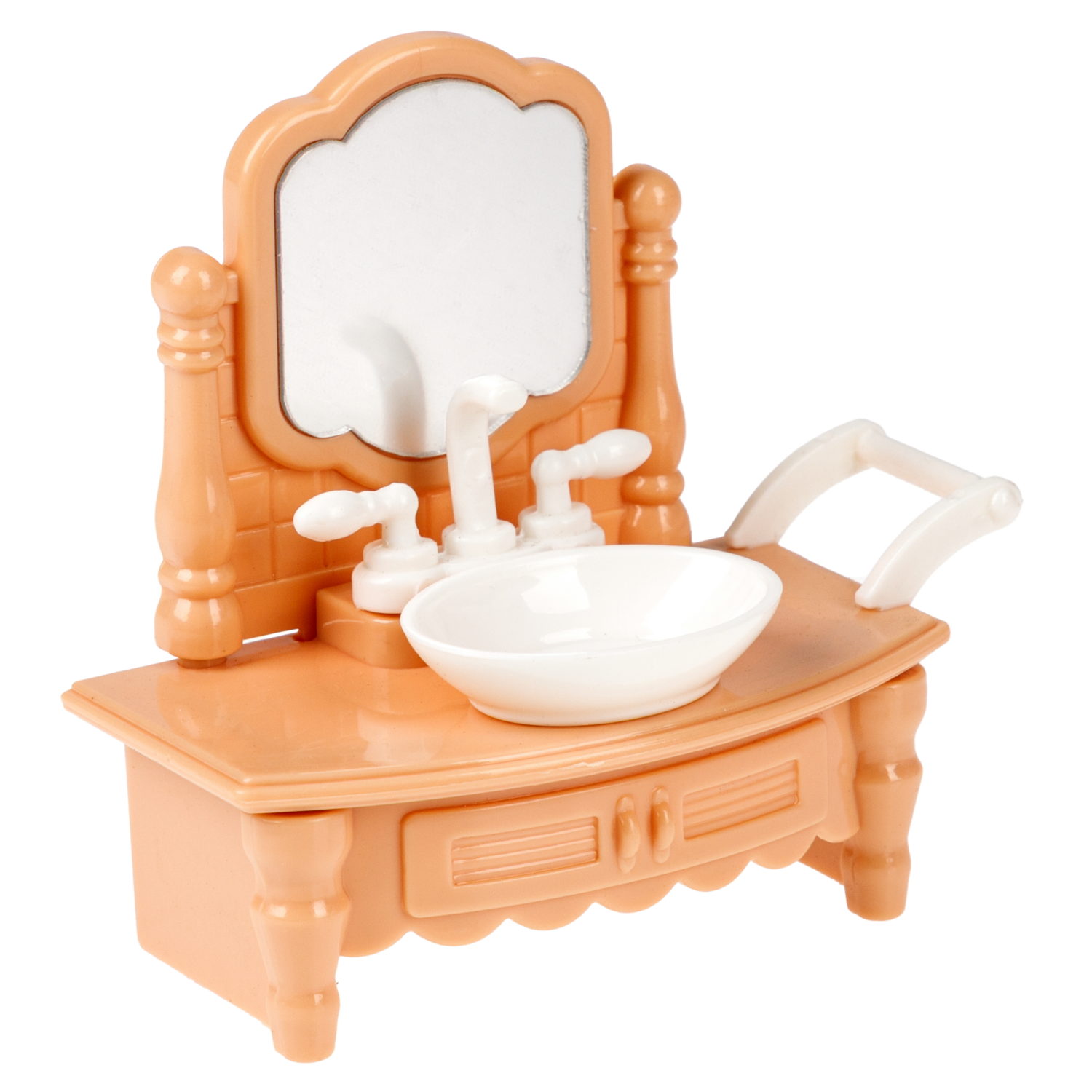 Игровой набор 1TOY Мой маленький мир Столовая и ванная