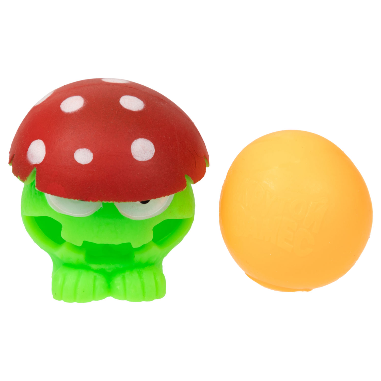 Игрушка-сюрприз 1TOY MONSTER BALL Крутой замес, антистресс, тянущиеся фигурки с шаром внутри, сквиши, 1 шт.