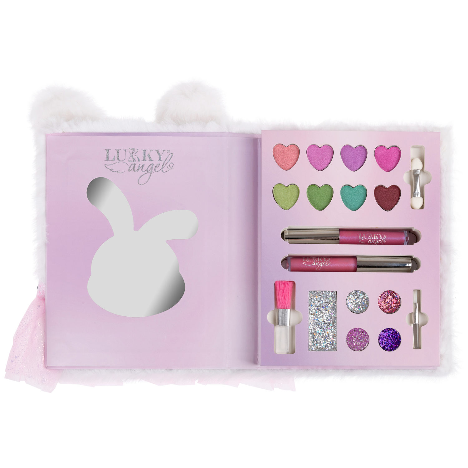 Набор детской декоративной косметики Lukky Angel Ханни Банни для макияжа век, губ, лица