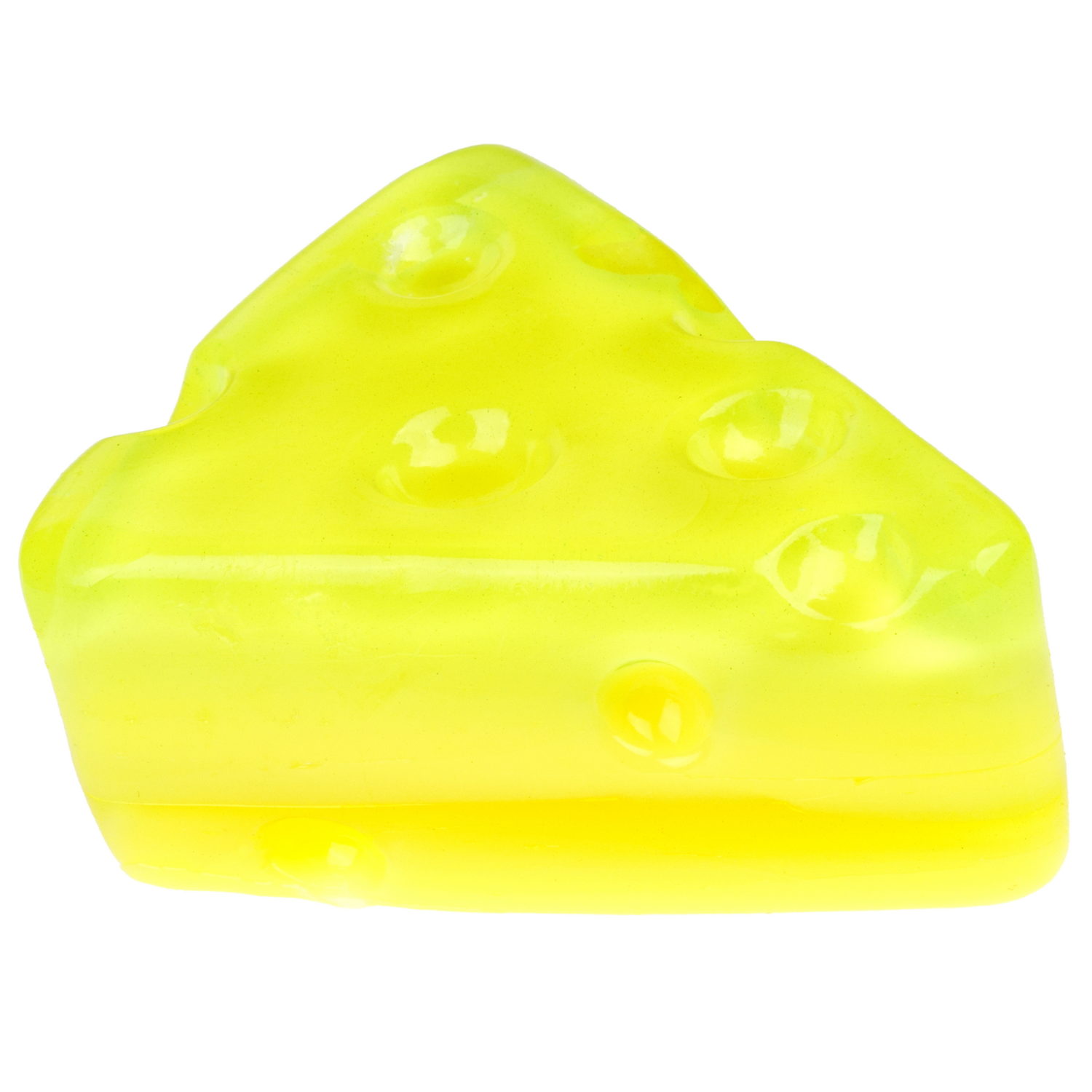 Игрушка-антистресс 1TOY Крутой замес Супергель «Сыр», зеленый