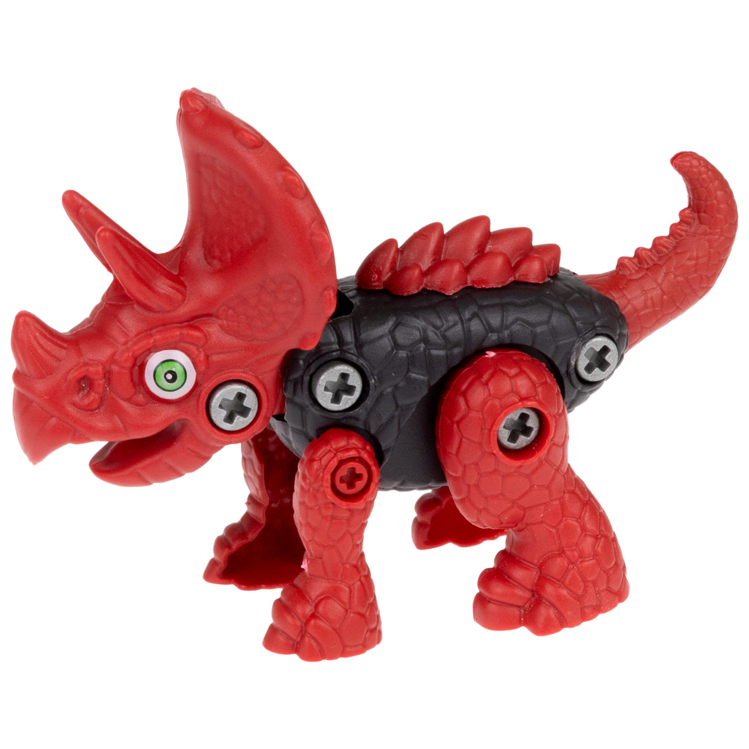 Конструктор 1TOY Динопарк "Клетка с динозавром", с отверткой, винтовой