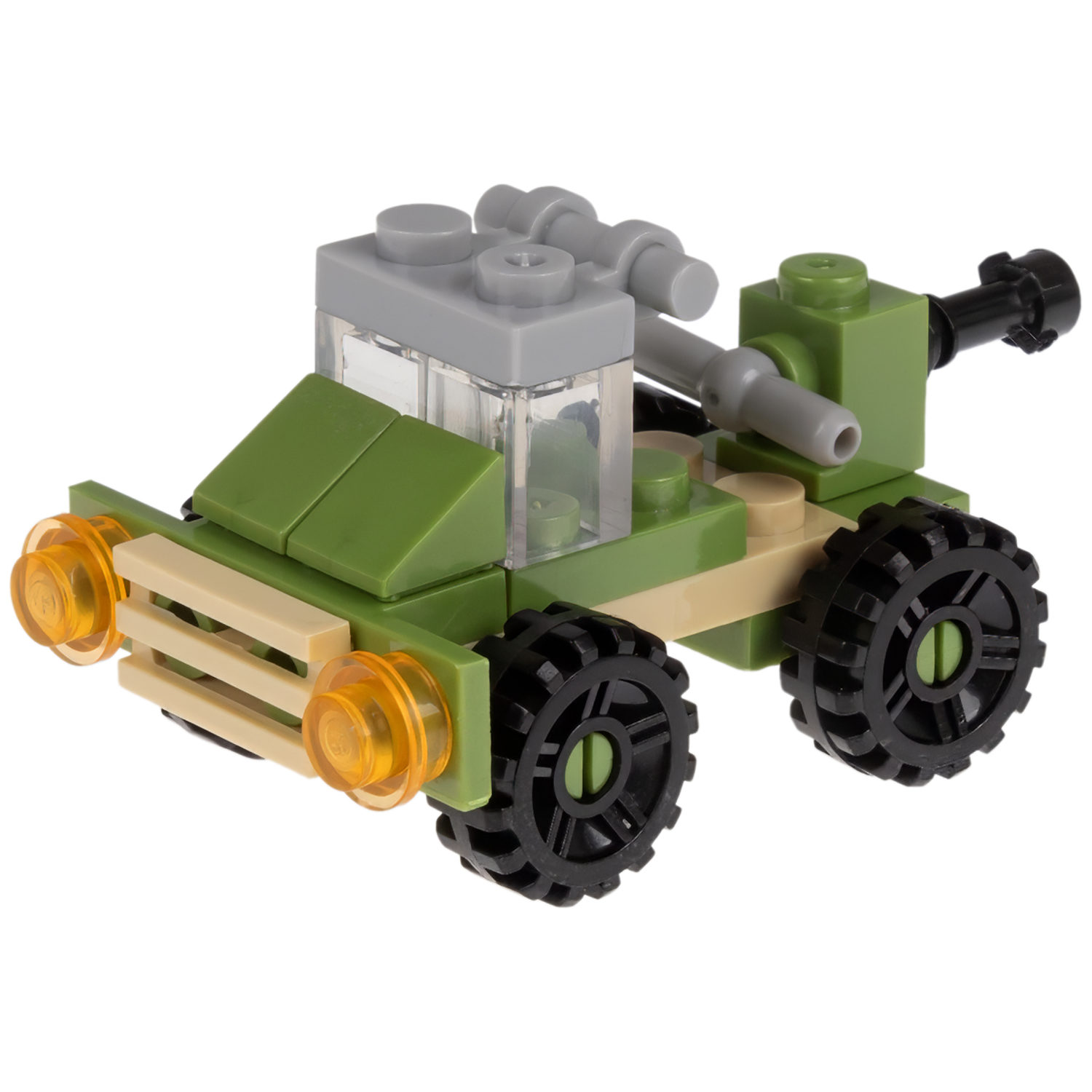 Конструктор 1TOY Blockformers "Военная техника", 10 видов, 1 шт.