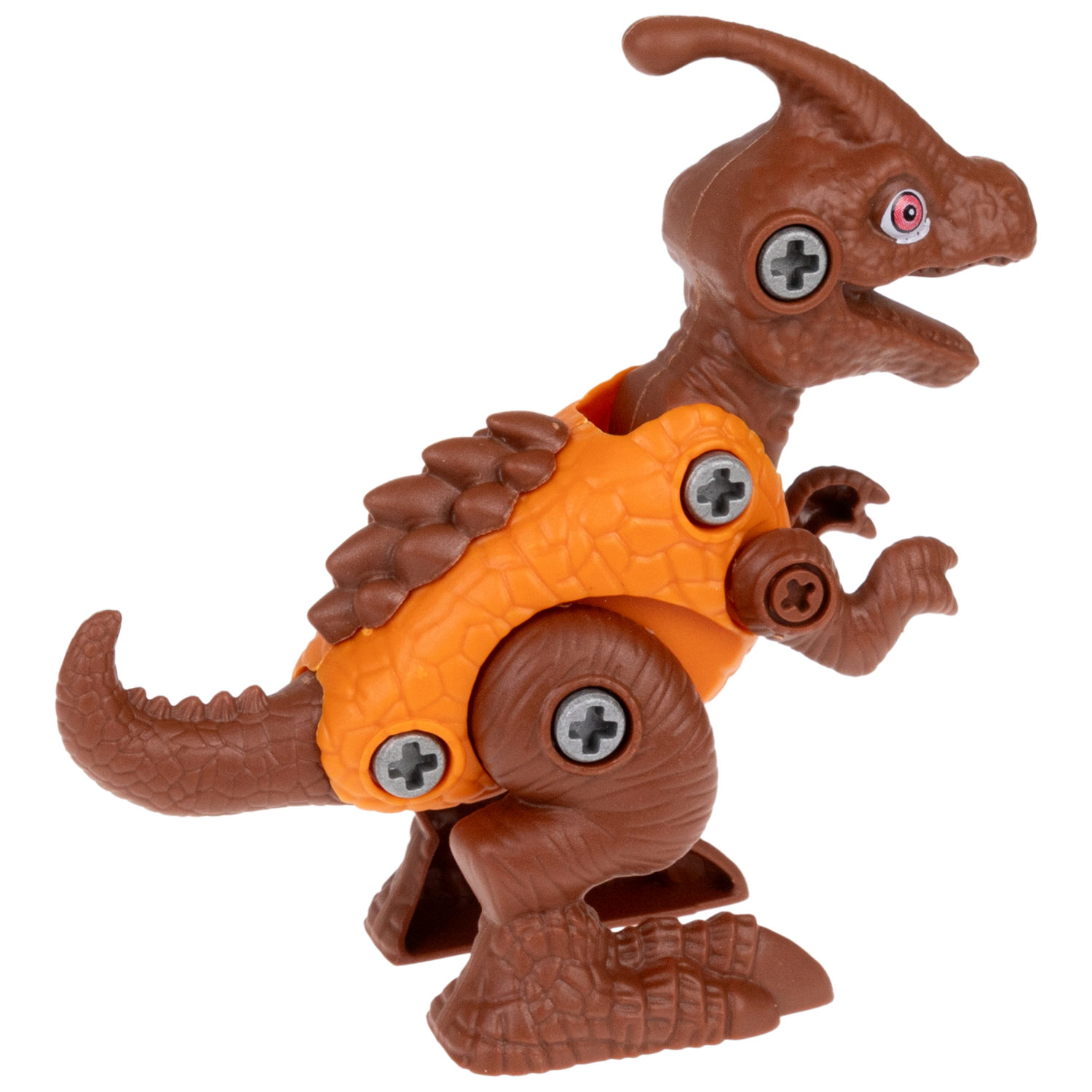 Конструктор 1TOY Динопарк "Клетка с динозавром", с отверткой, винтовой