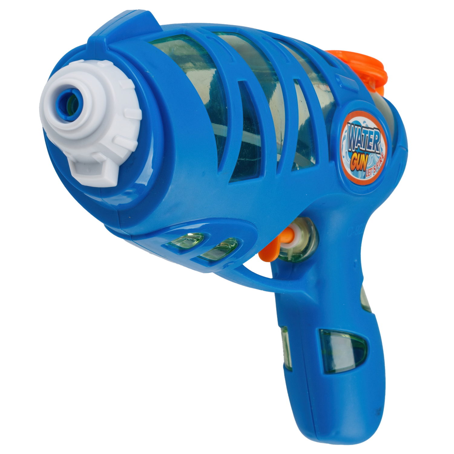 Водный пистолет водяной 1TOY средний, механический, бластер, игрушечное оружие