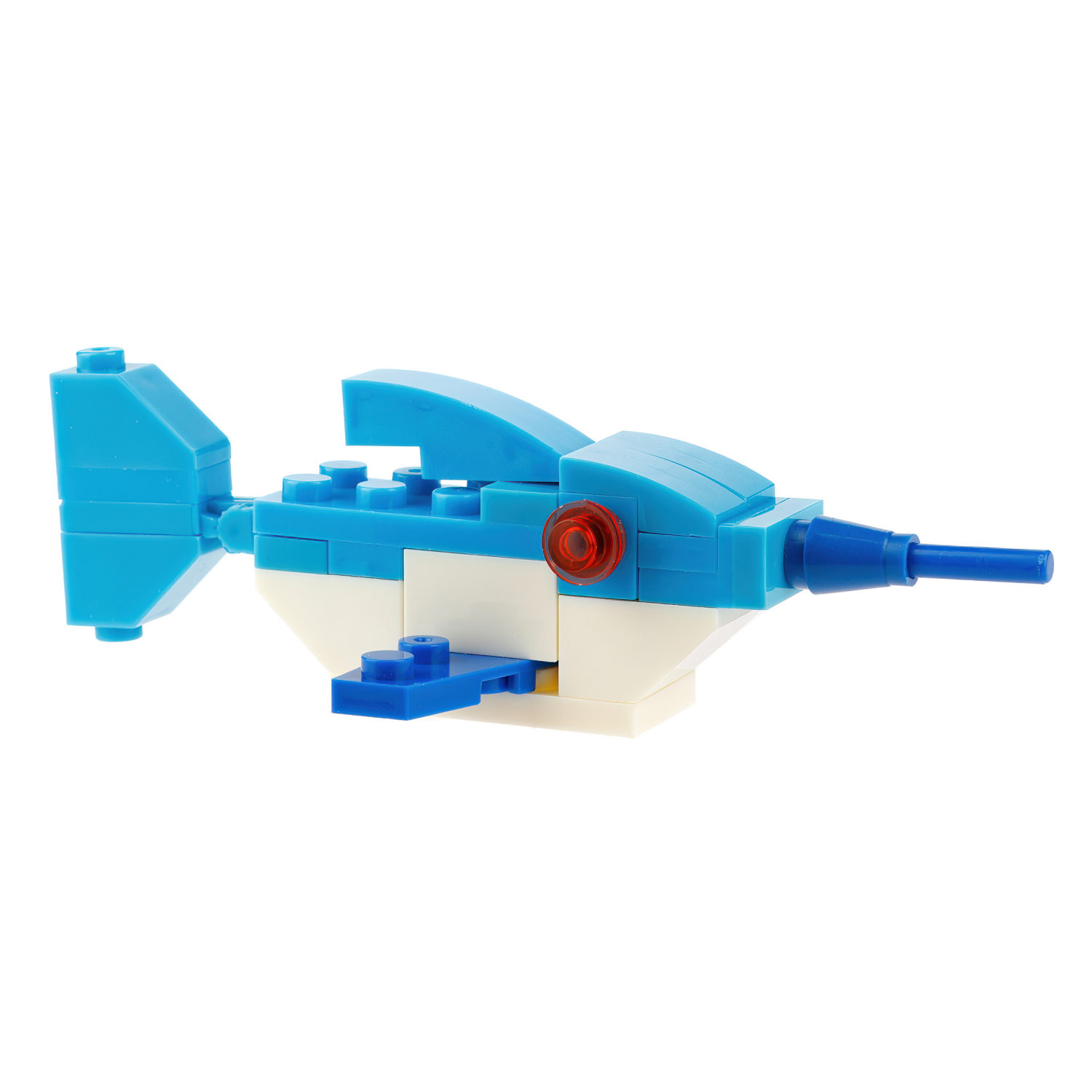 Конструктор 1TOY Blockformers "Океан", 6 видов, из 6 шт. собирается большой кит, 1 шт.