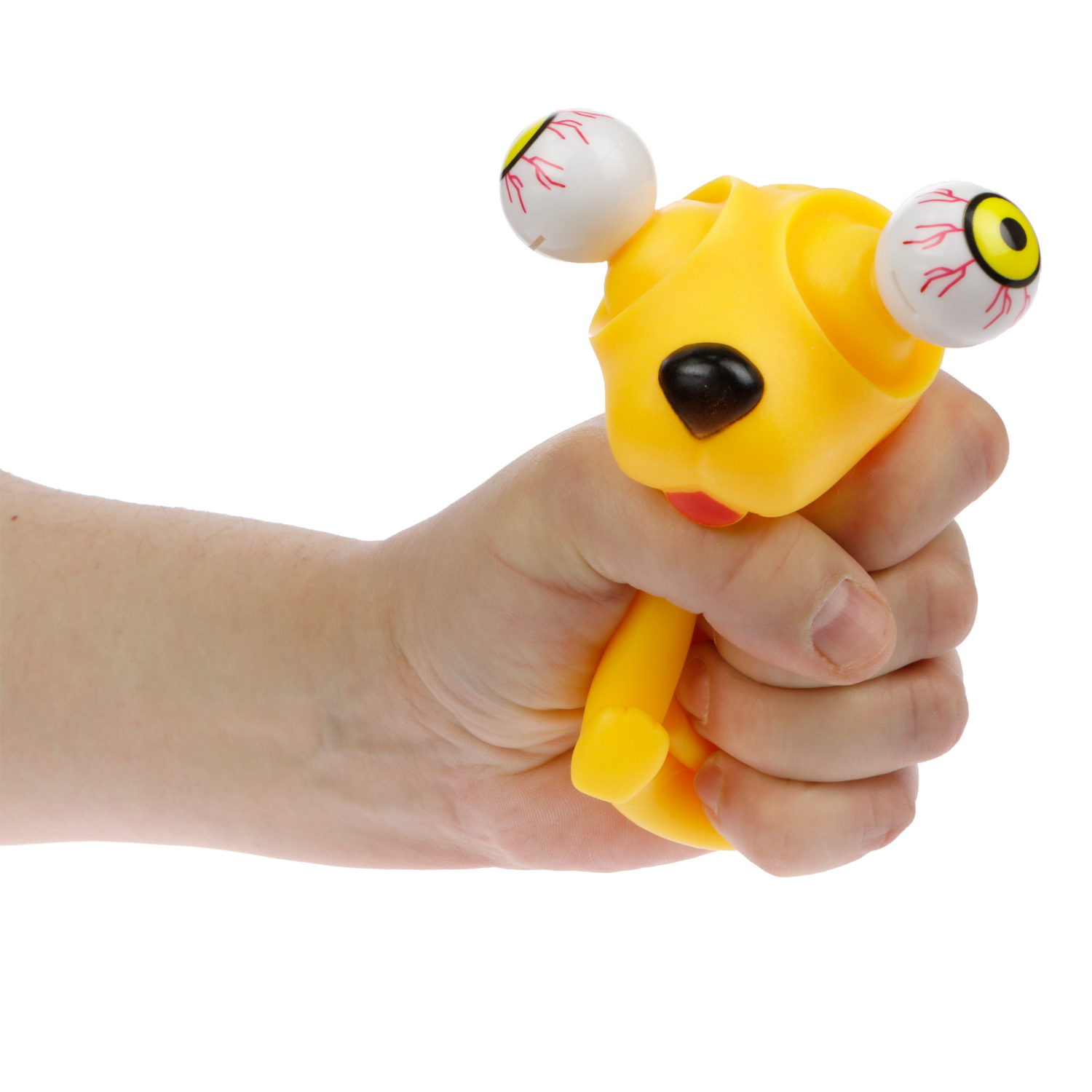 1toy Пучеглаз-антистресс "Животные" 8,4х7,6х9,6см, 6 видов в асс., 12 шт. в д/б