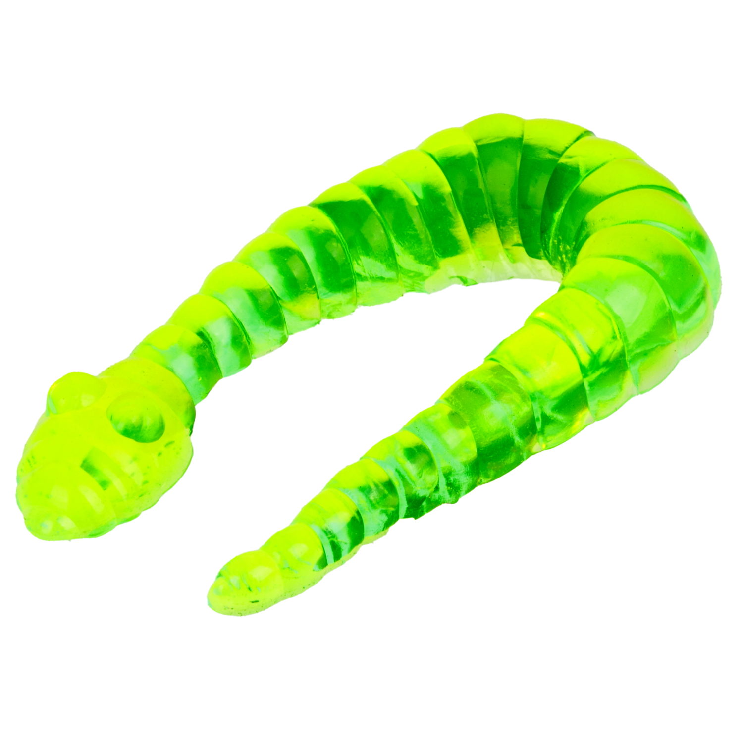 Жмяка липучая 1TOY Залипуха Червяк, лизун 